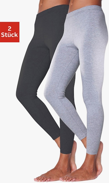 Legging - gris clair, noir