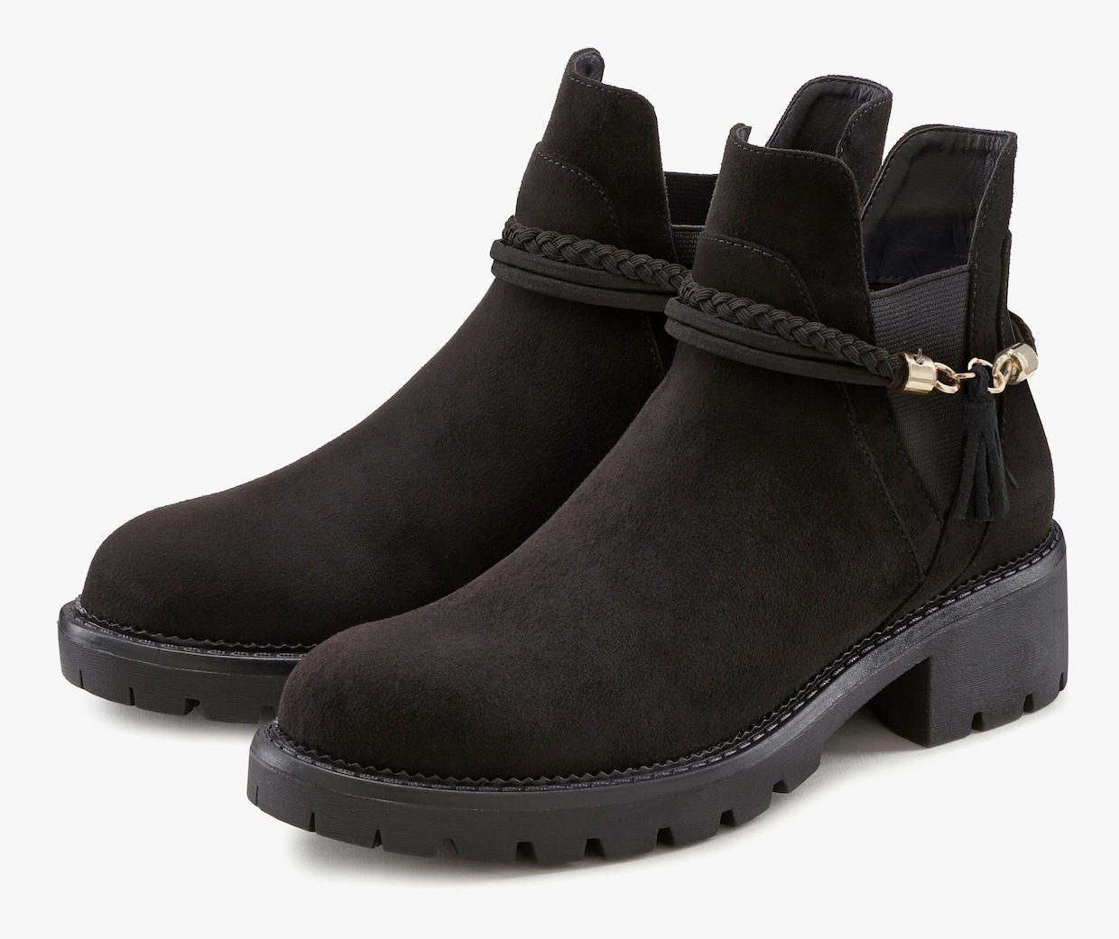 LASCANA bottines Chelsea - noir