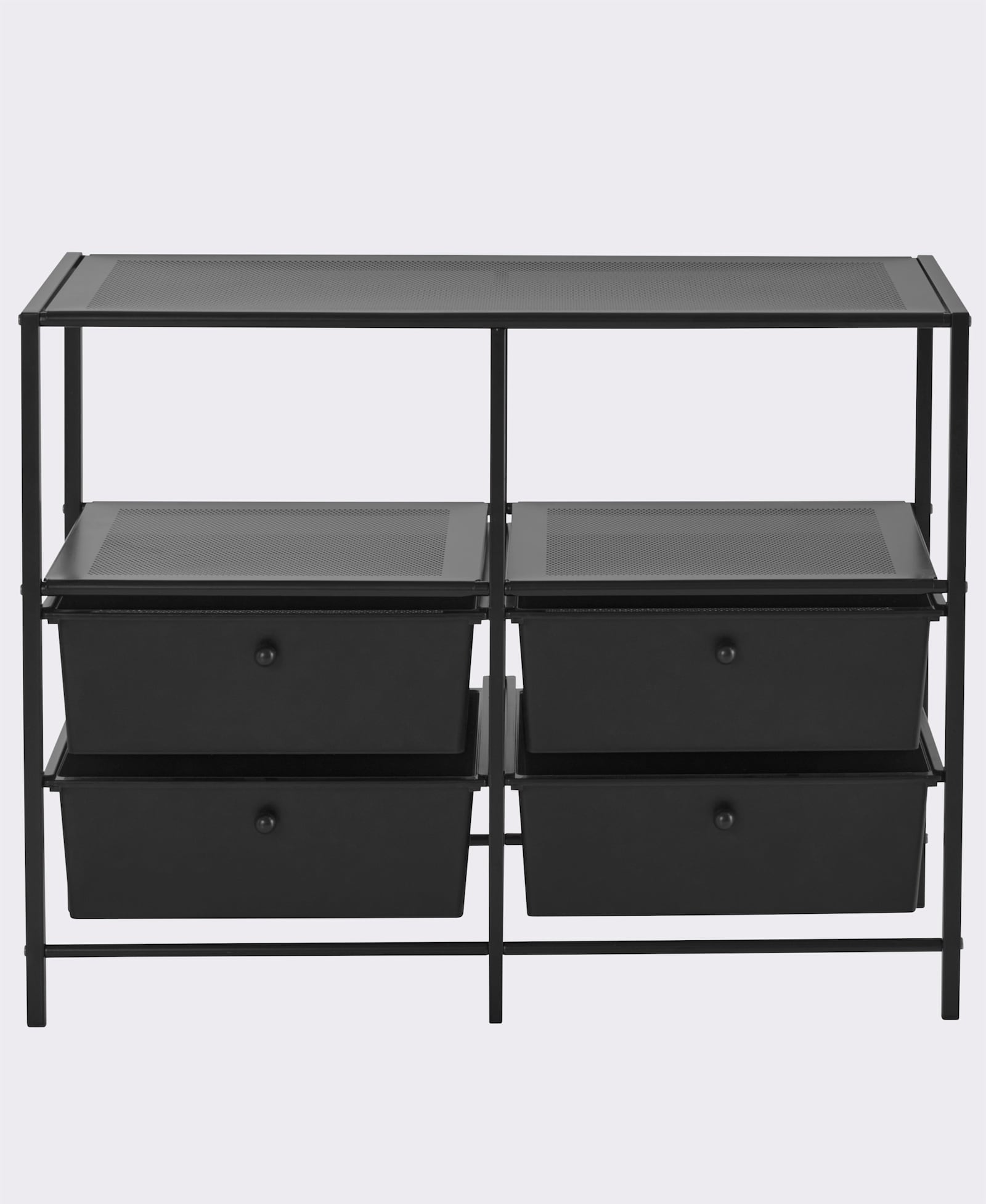 heine home Regal - schwarz