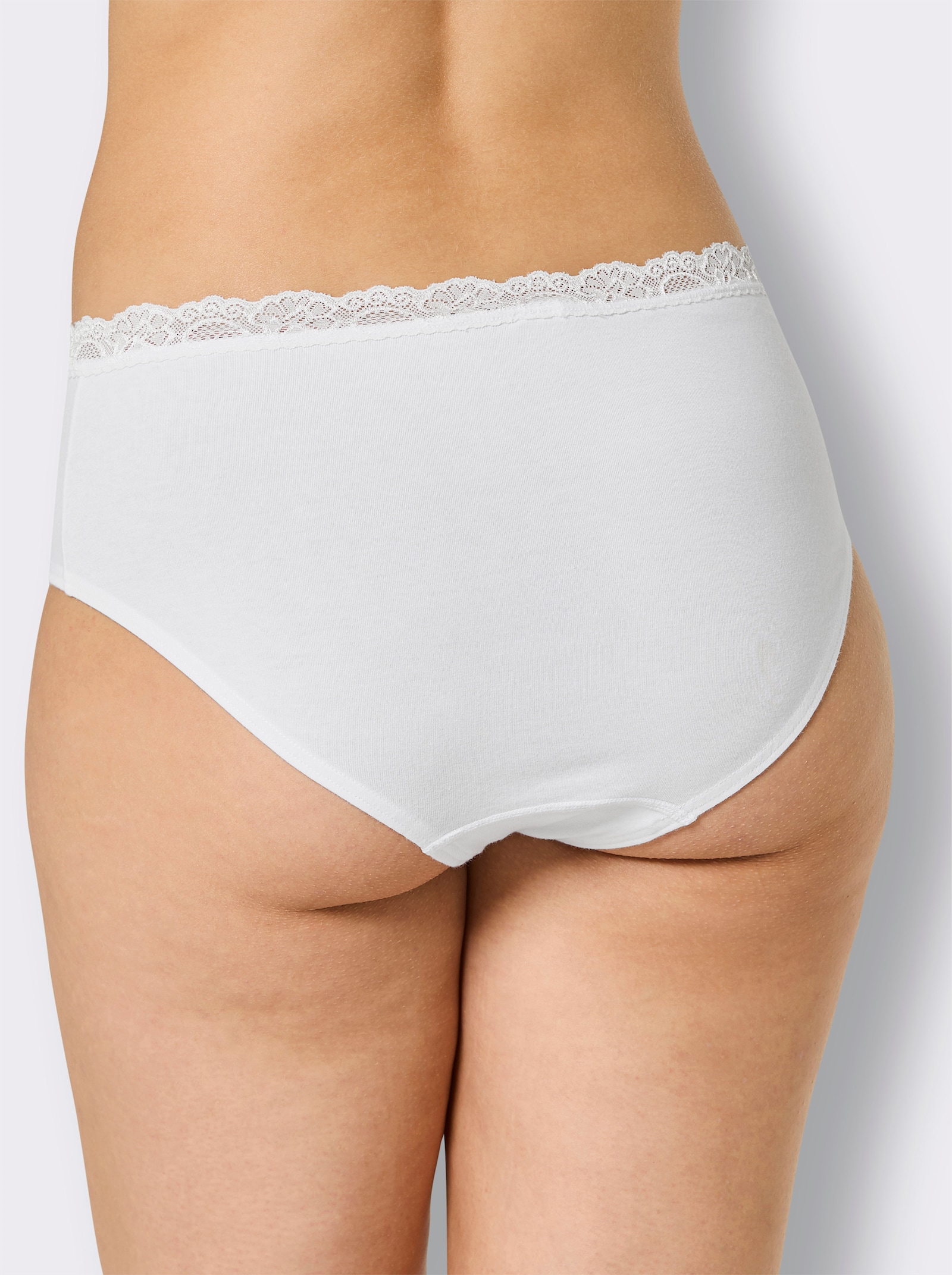 wäschepur Hüftslip - weiß