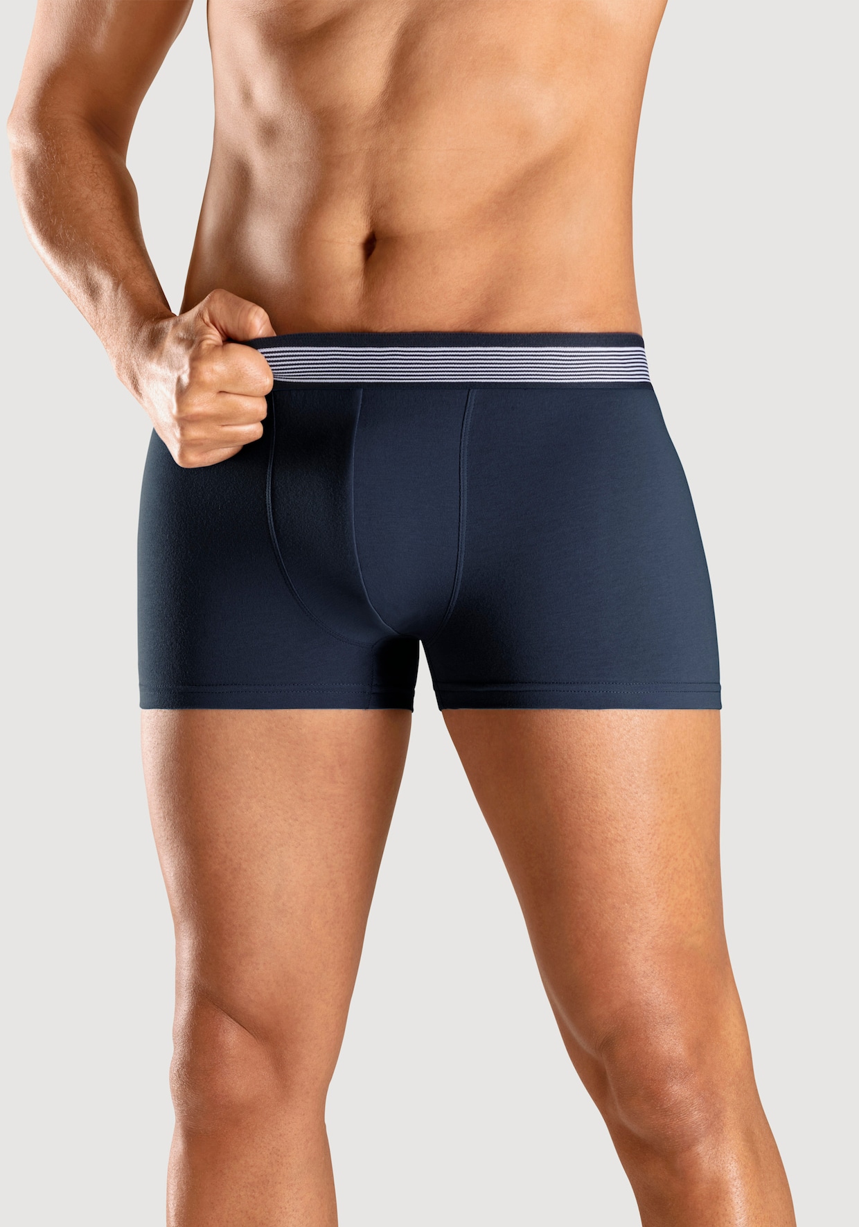 H.I.S Boxer - navy / lila / grau / blau