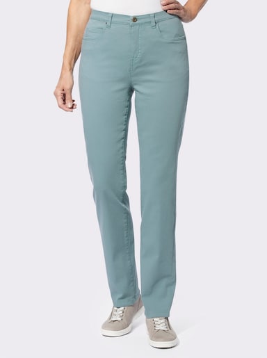 5-pocketbroek - jade