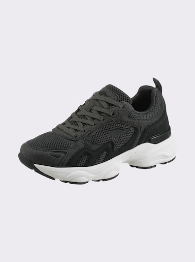 KangaROOS Sneaker mit Mesh - schwarz