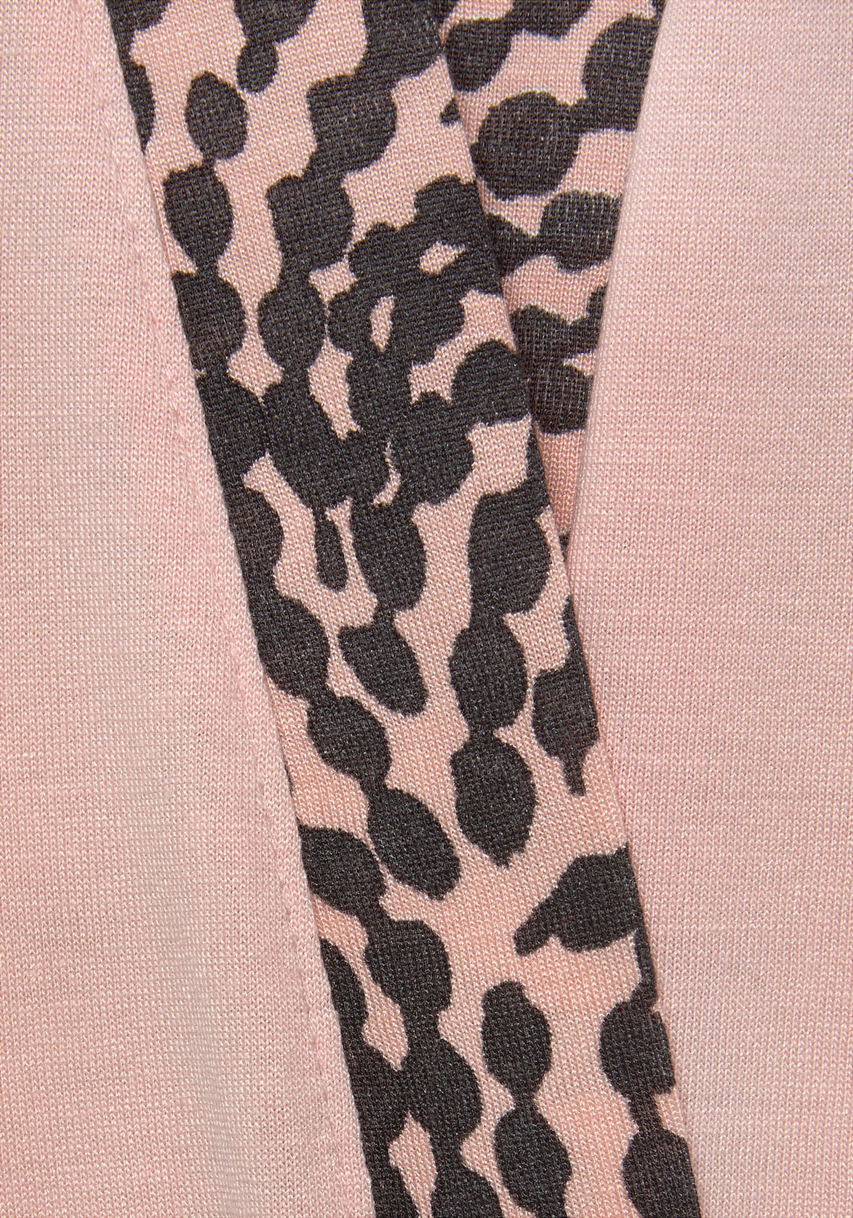 LASCANA Kimono - rose-anthracite à motif