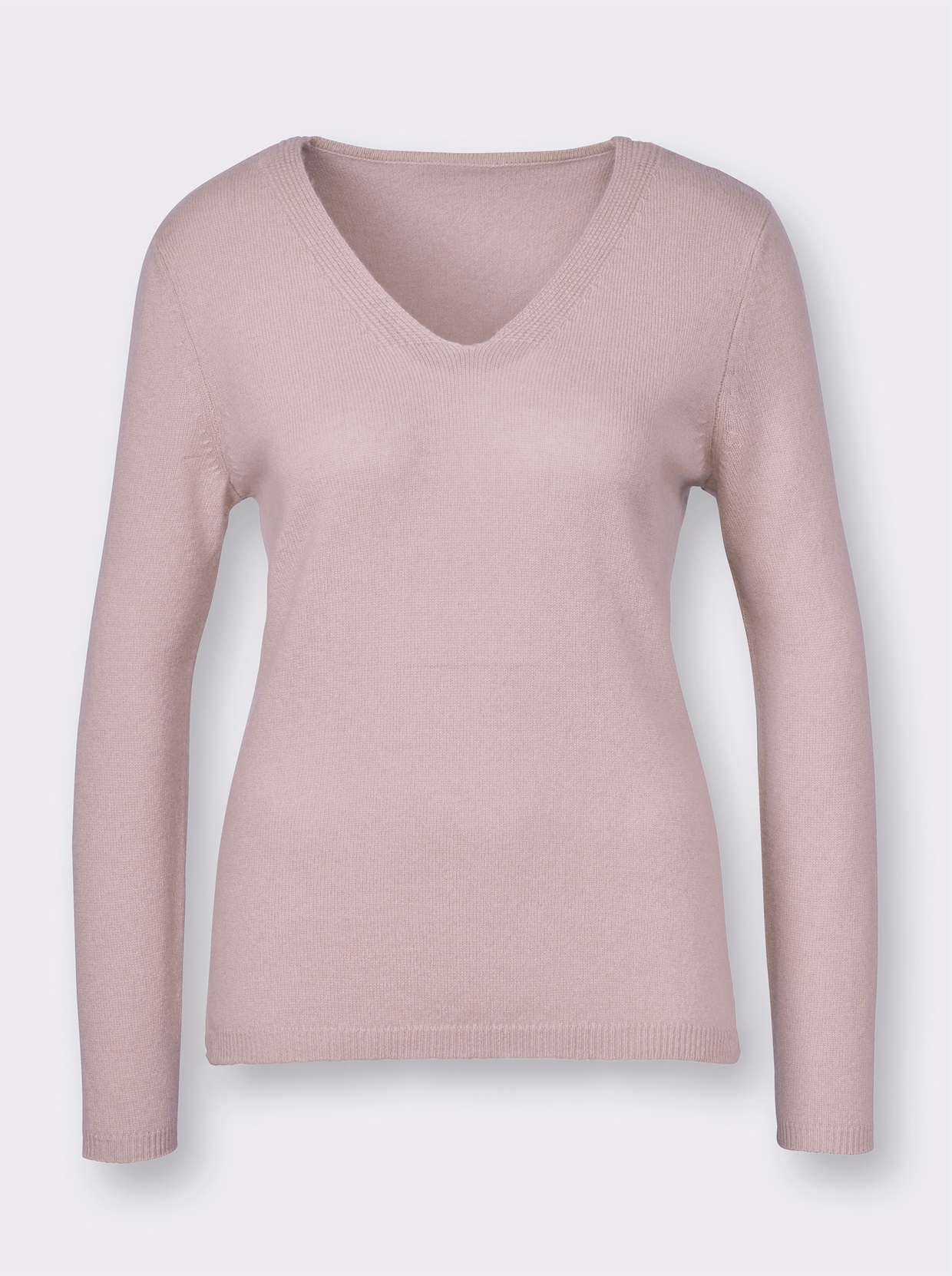 CREATION L PREMIUM Pull en cachemire - rose chiné