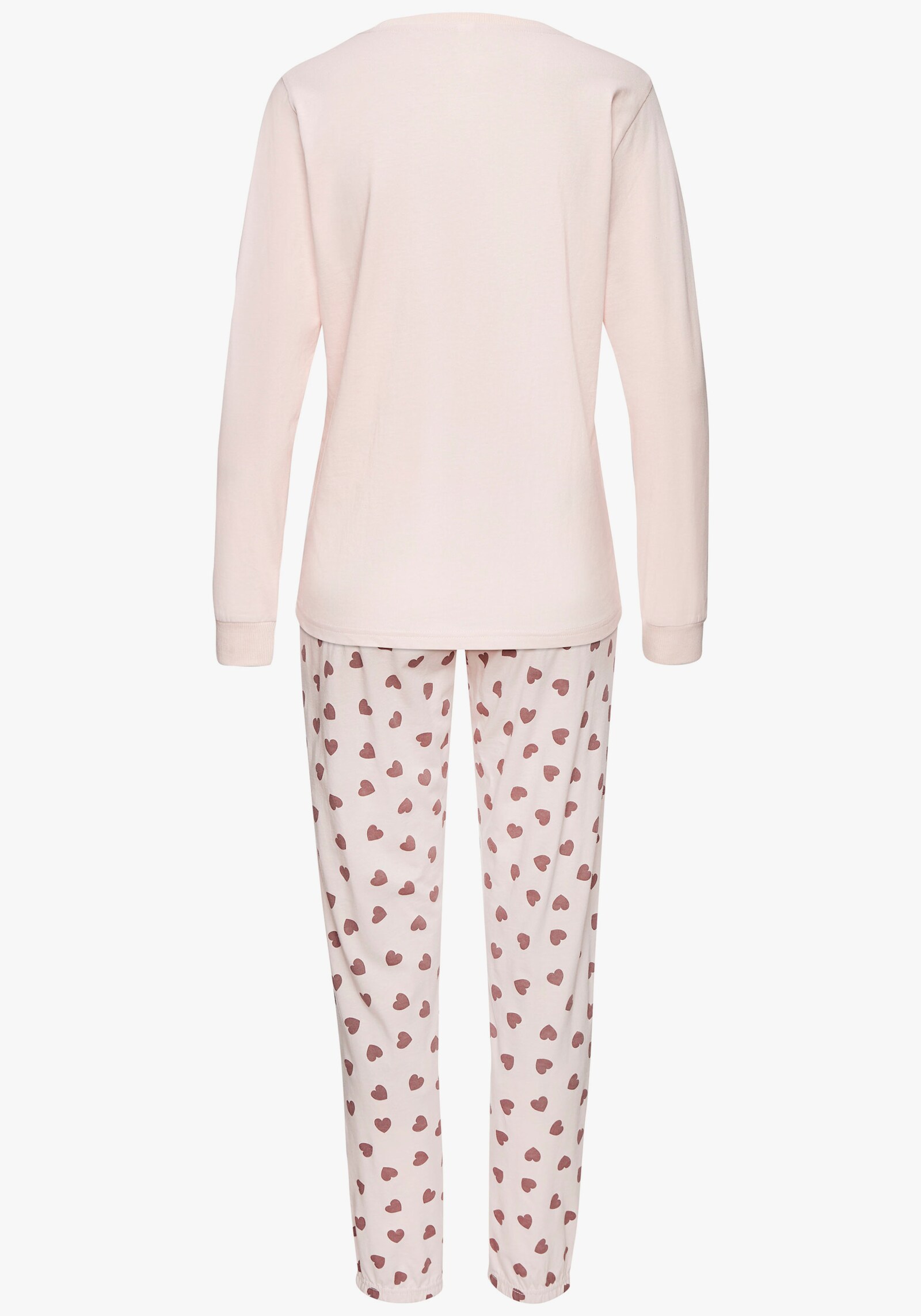 Vivance Dreams Pyjama - roze gedessineerd