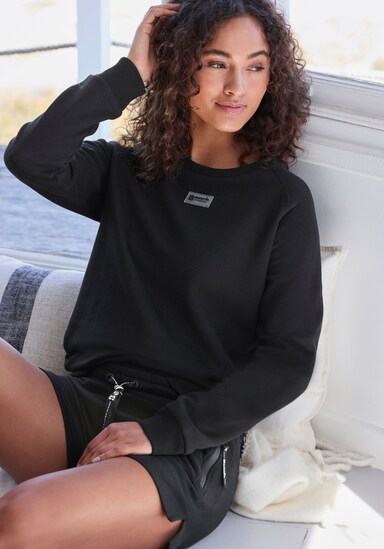 Bench. Loungewear Sweatshirt - schwarz