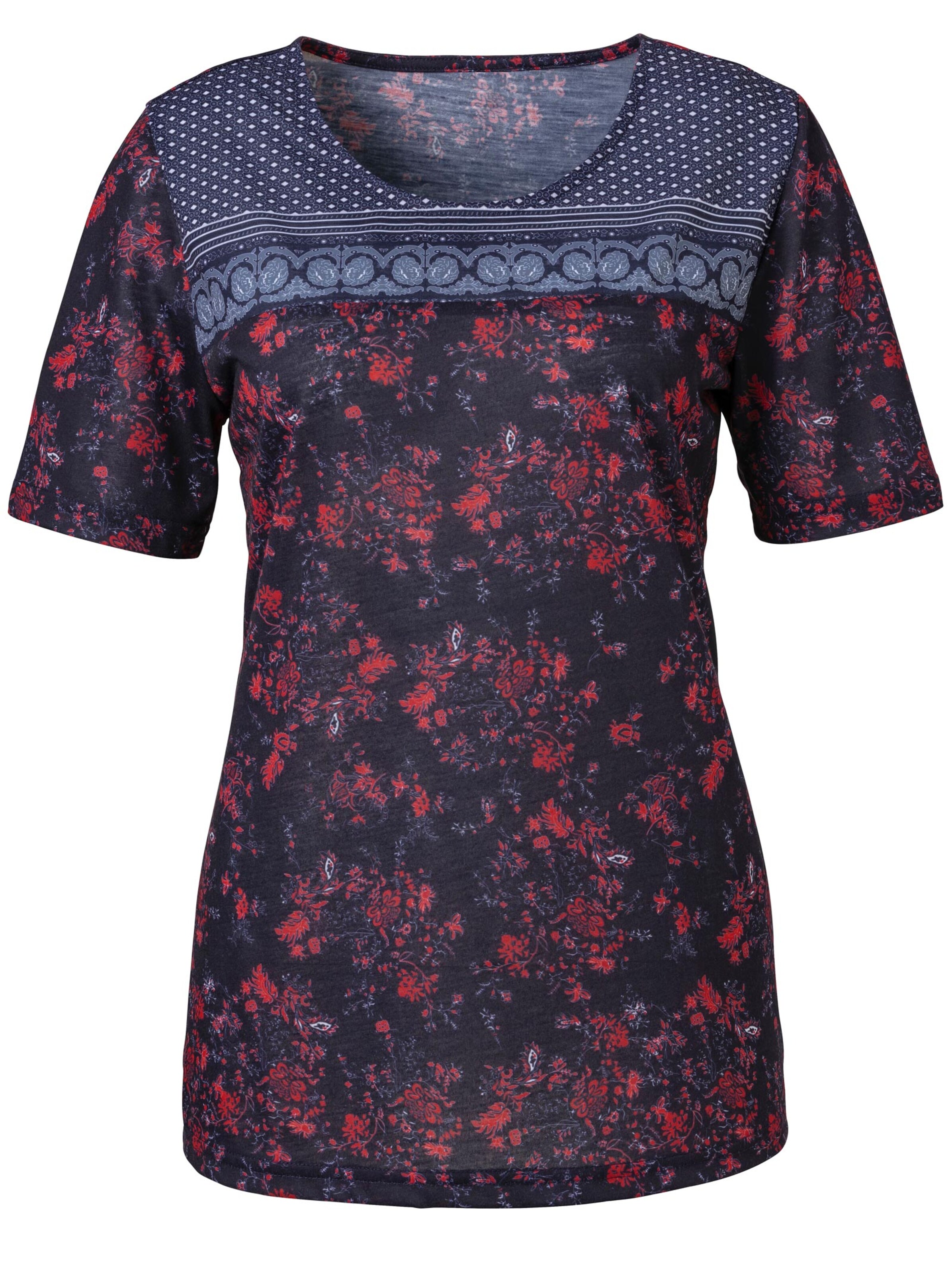 Shirt - marine-gemustert