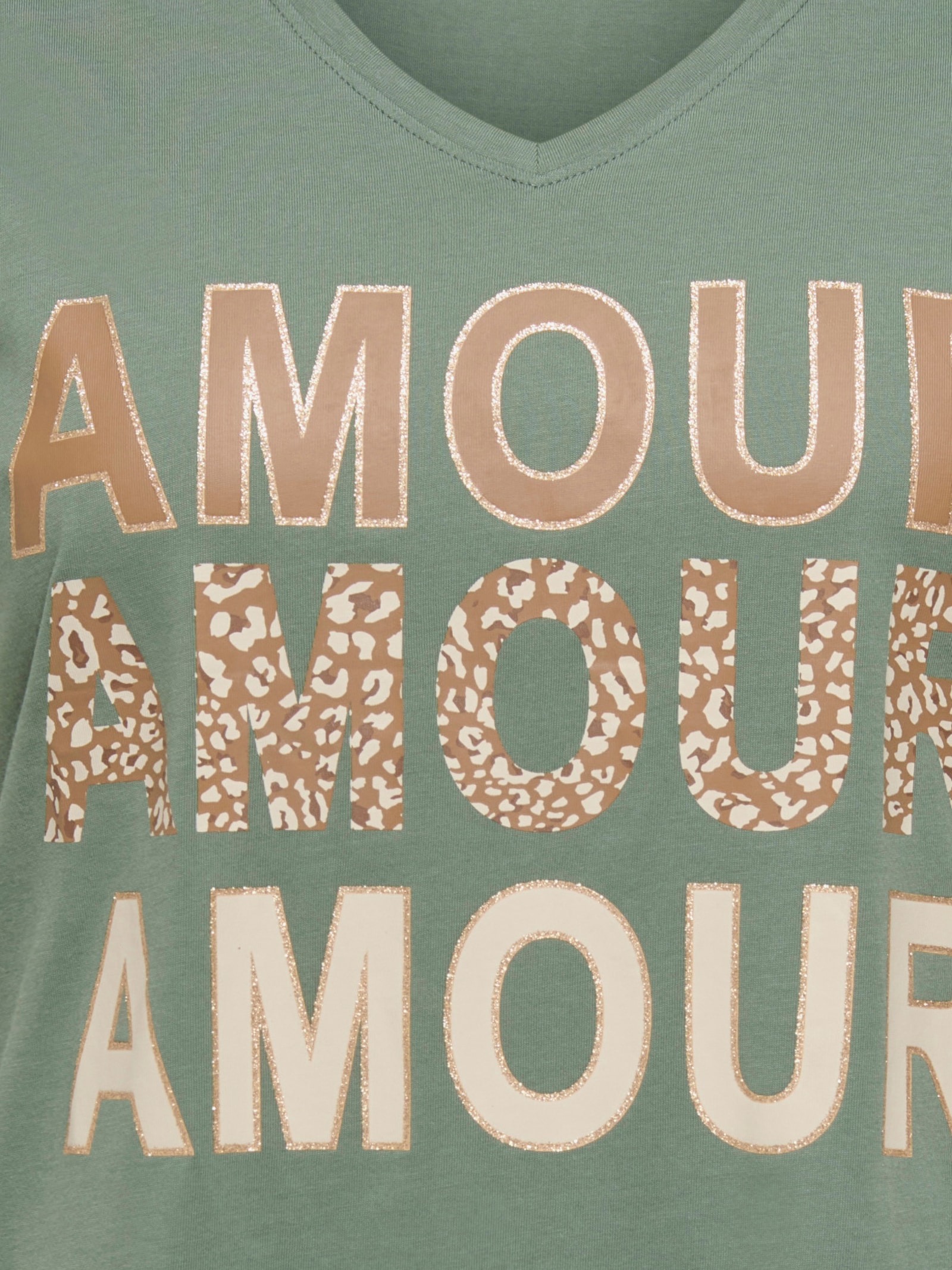 ONLY CARMAKOMA T-Shirt - laurel wreath print:amour