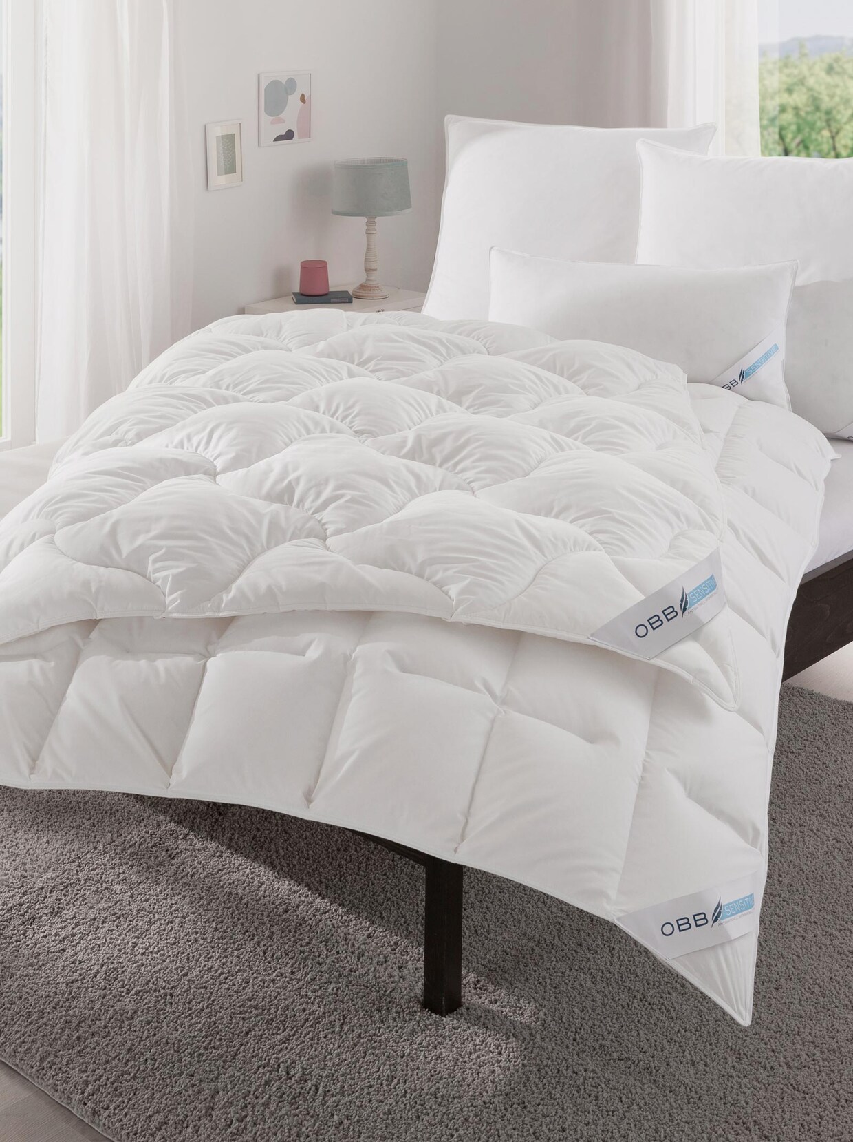 OBB Bett - weiß