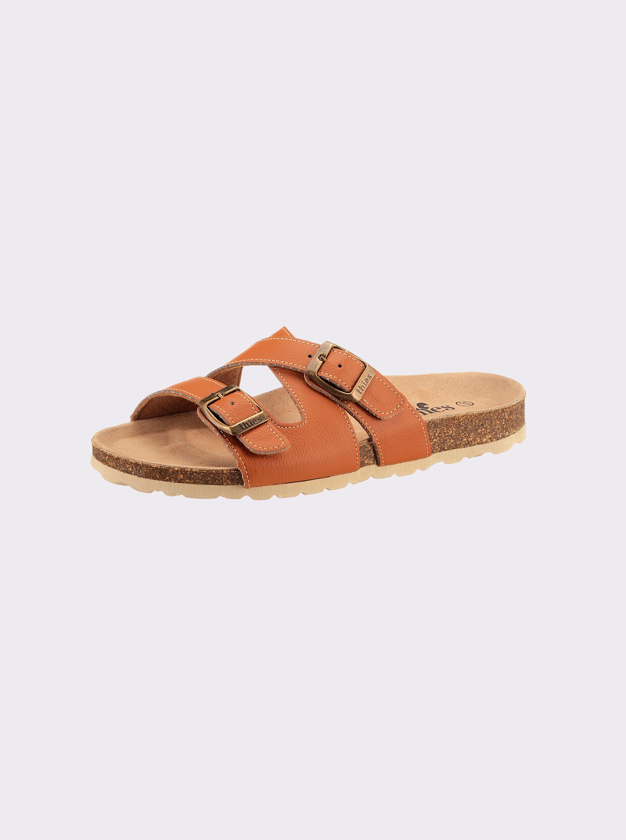 Thies slippers - cognac