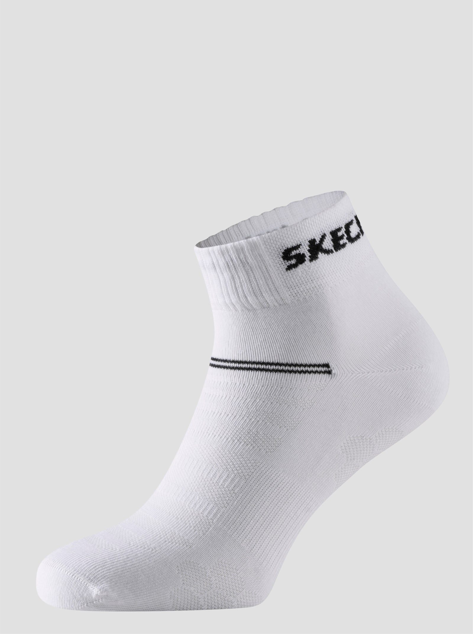 Skechers Nízké ponožky do tenisek - bílá