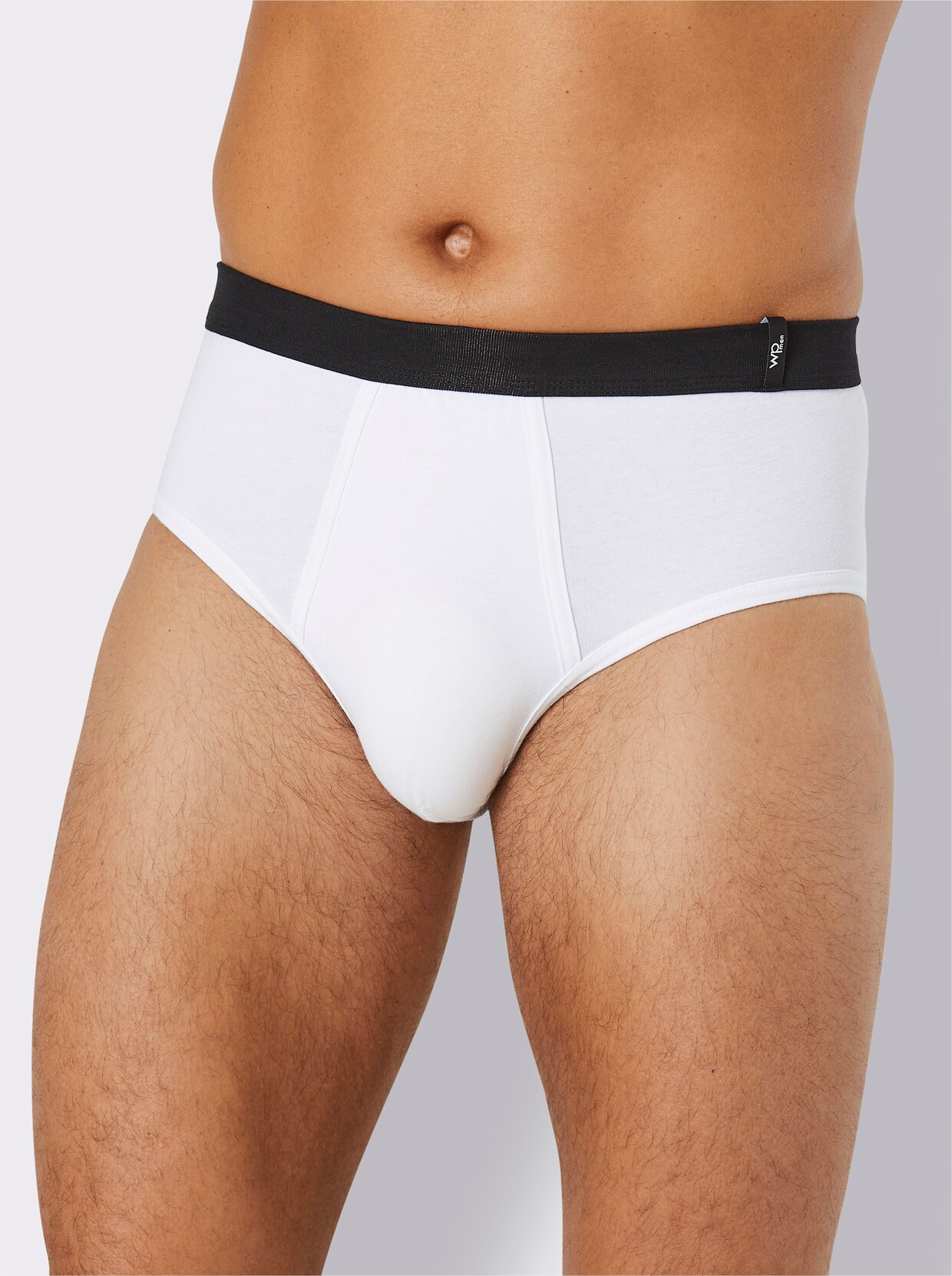 wäschepur men Slip - weiss