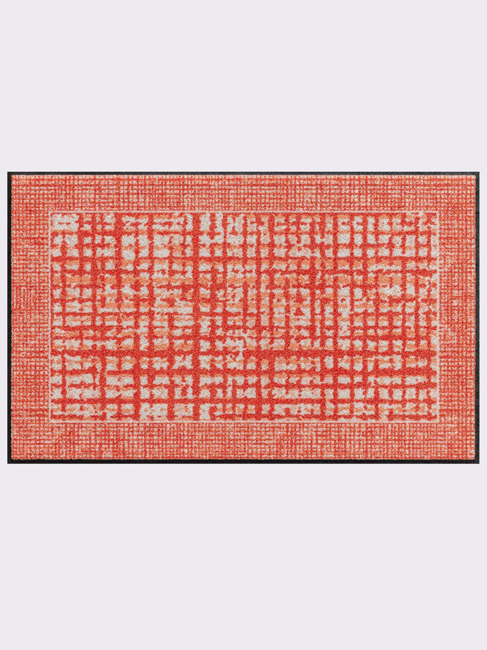 Salonloewe Fußmatte - papaya-ecru