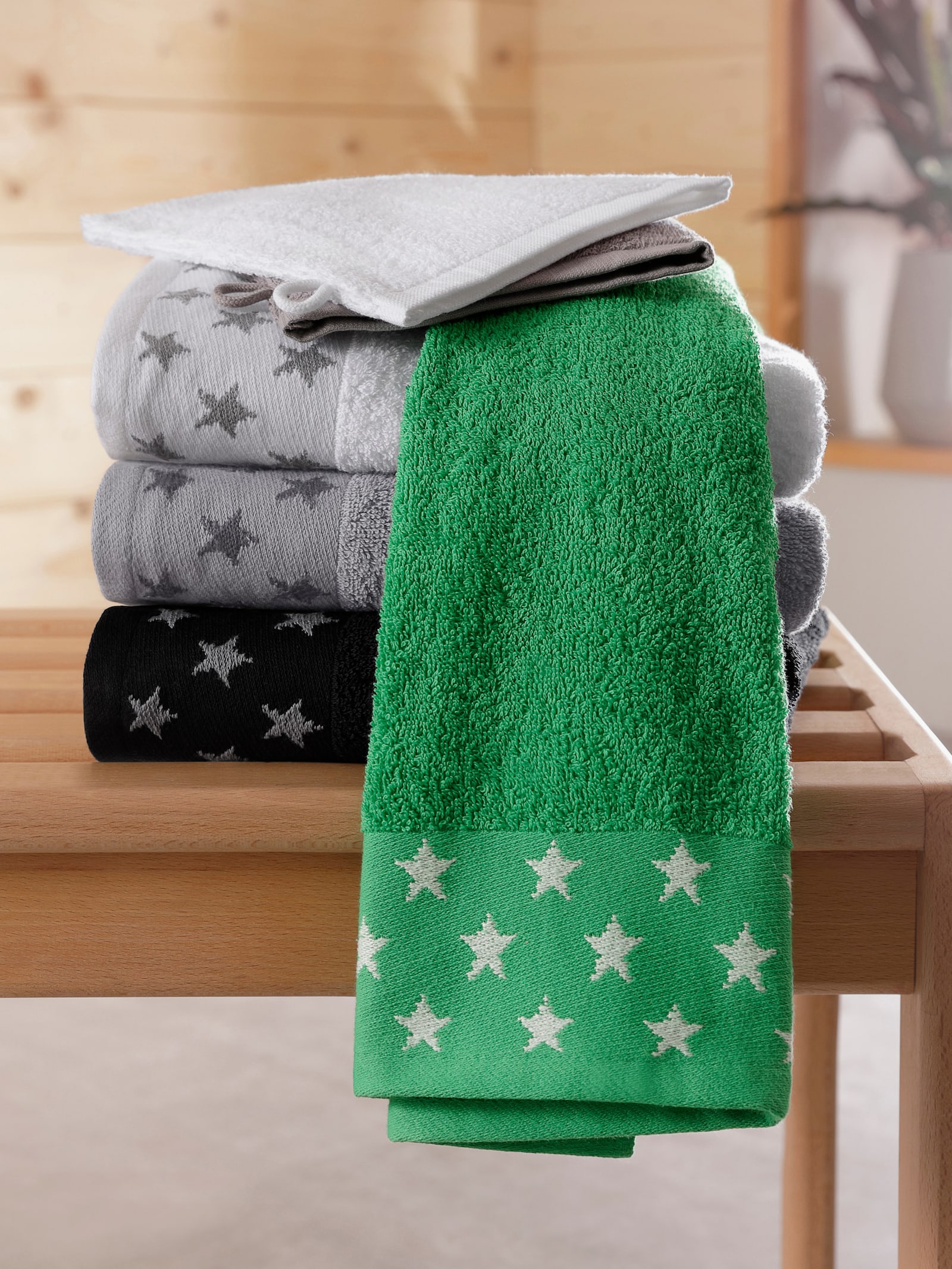 wäschepur Handtuch - weiß