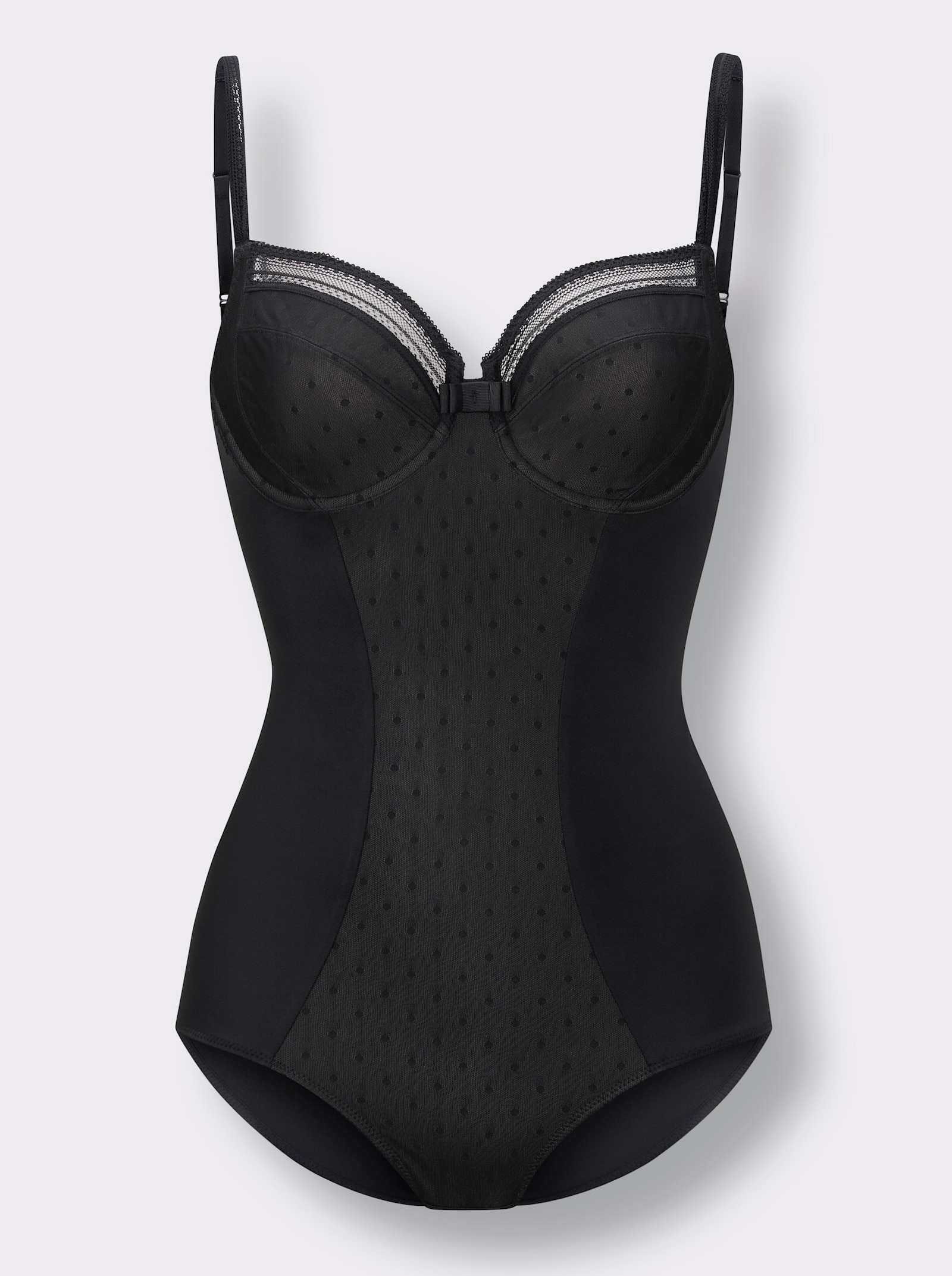 Anita Body mit Bügel - schwarz
