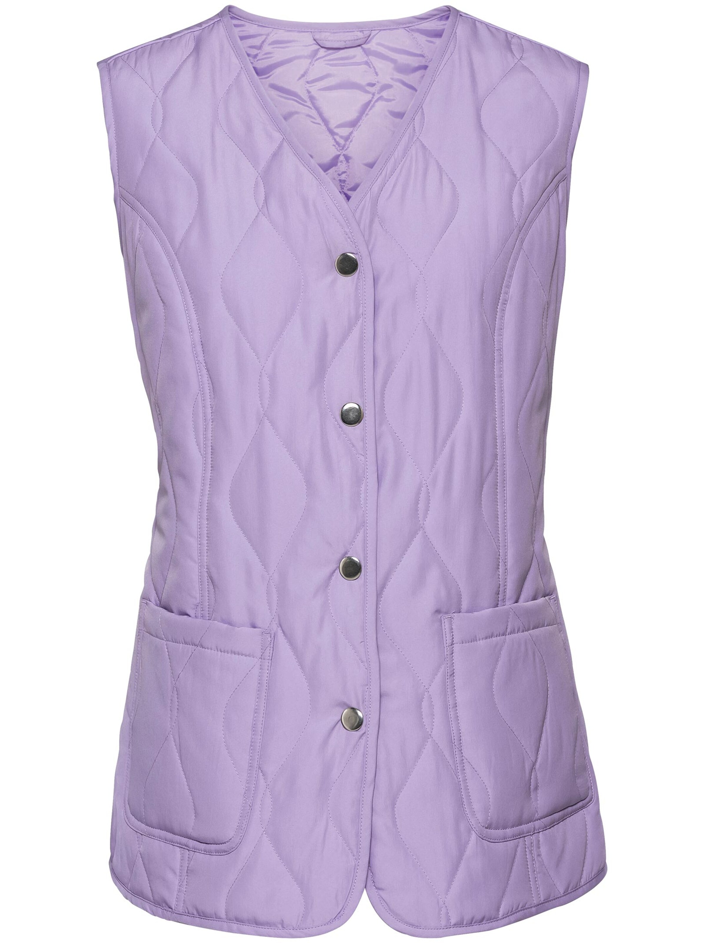 Steppweste - flieder