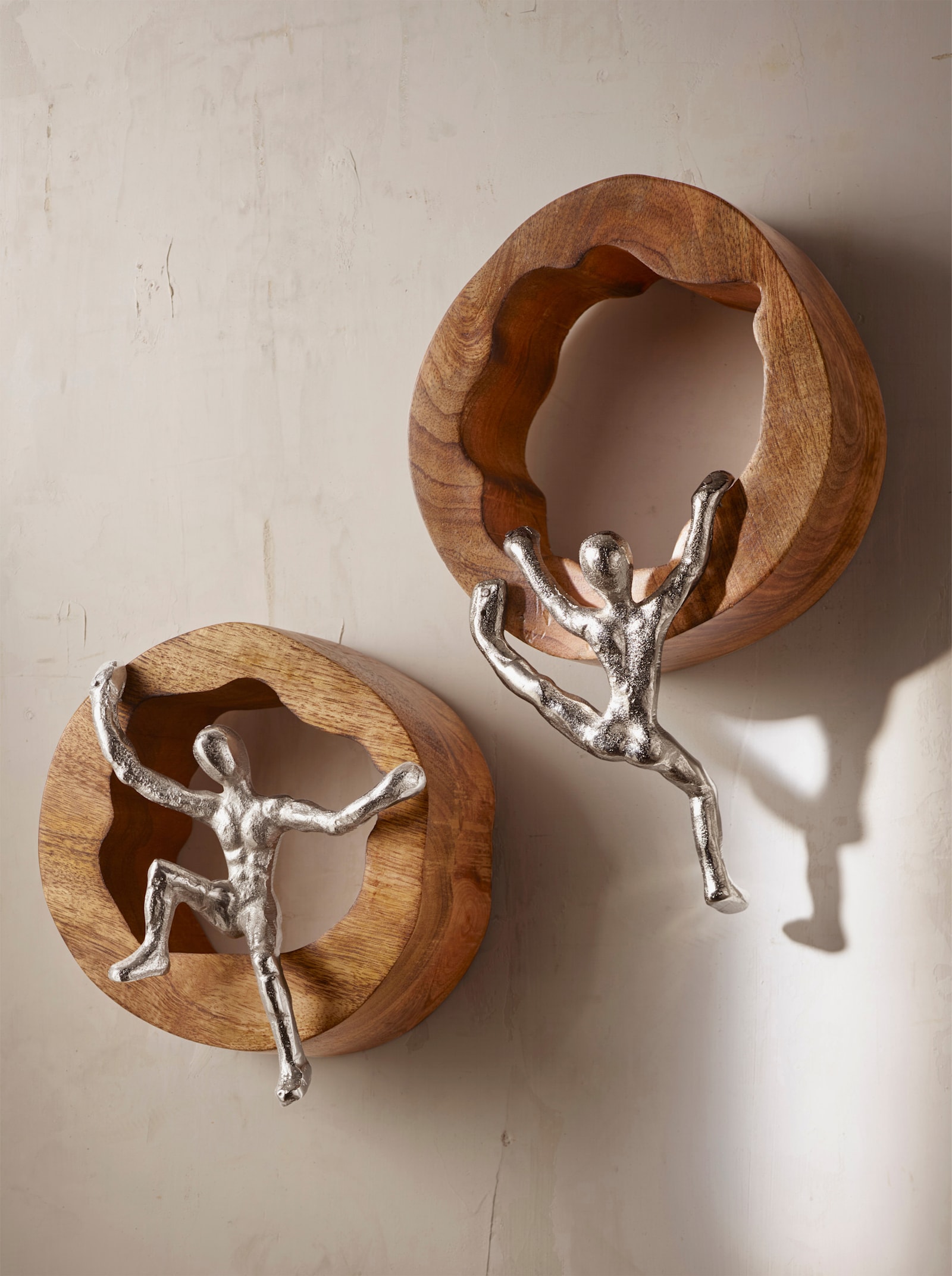 heine home Wanddeko - natur-silberfarben