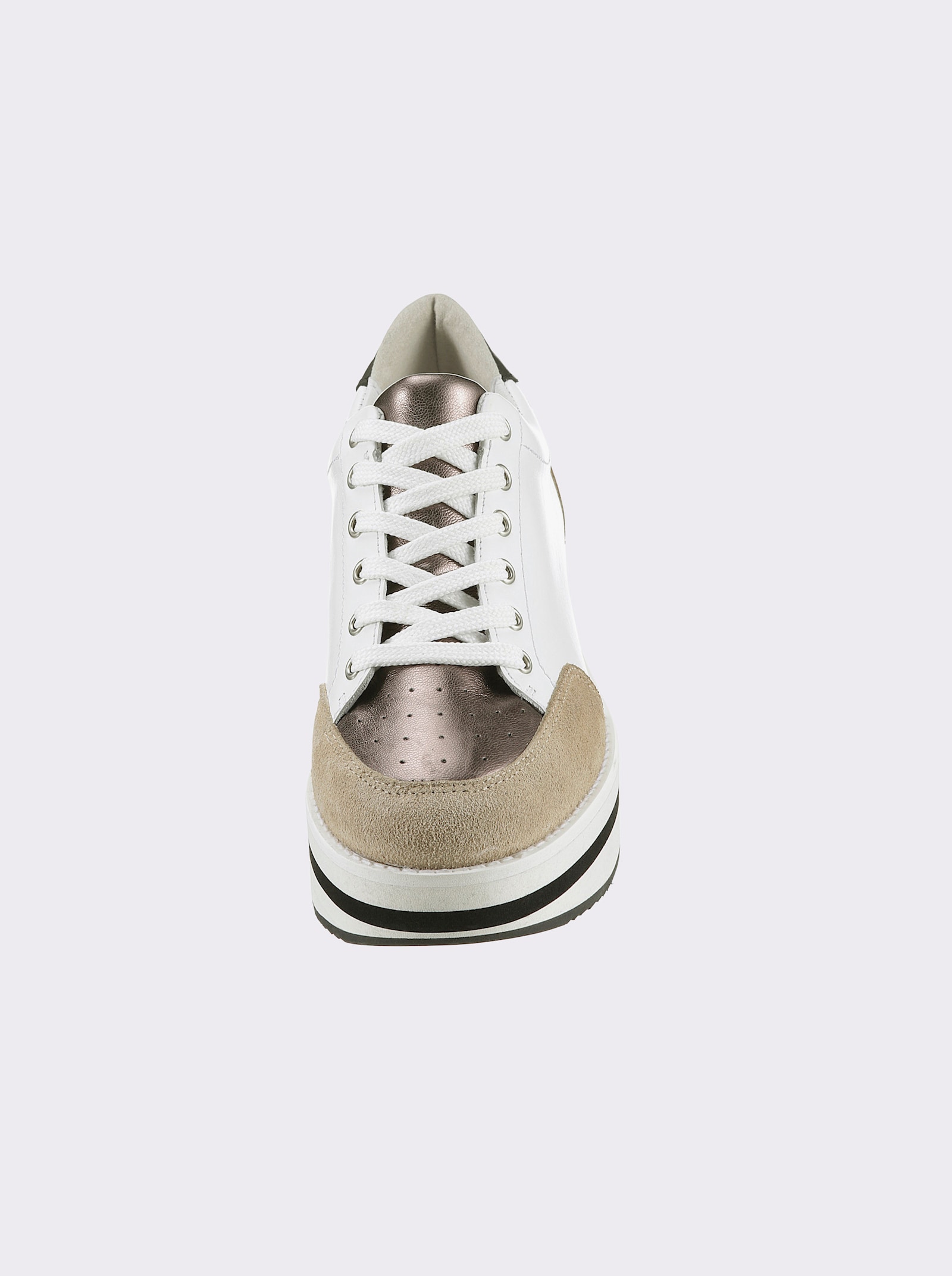 heine Sneaker - wit/zwart