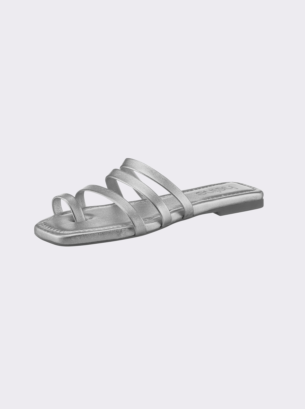 heine Pantolette - anthrazit-metallic