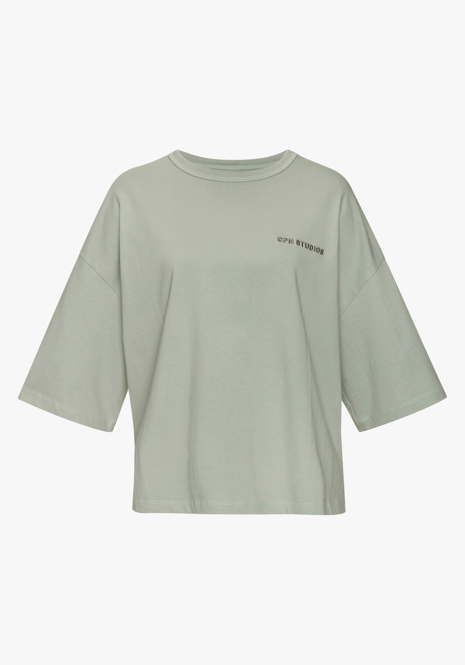 Copenhagen Studios Oversize-Shirt - light olive