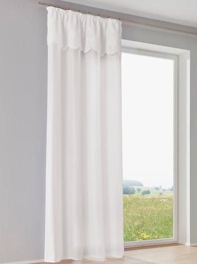 heine home Decoratieve vitrage - wit