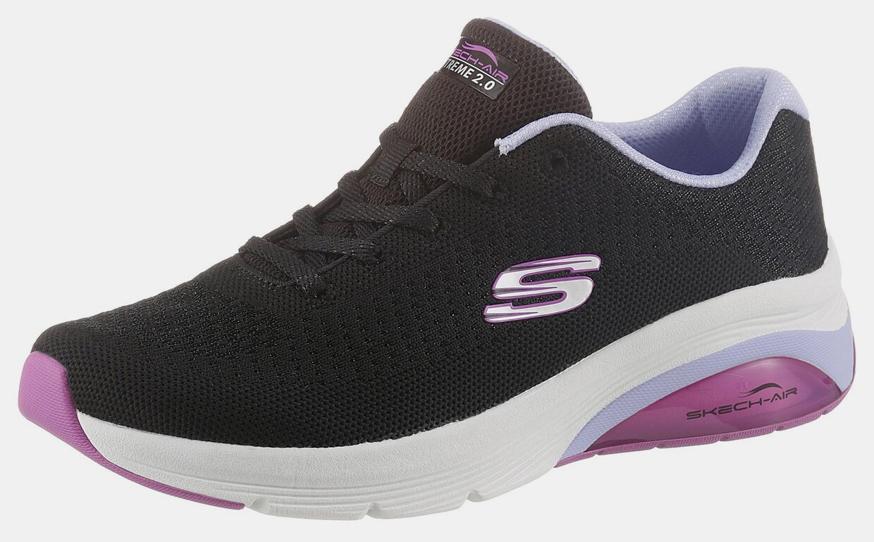 Skechers Sneaker - schwarz-lila