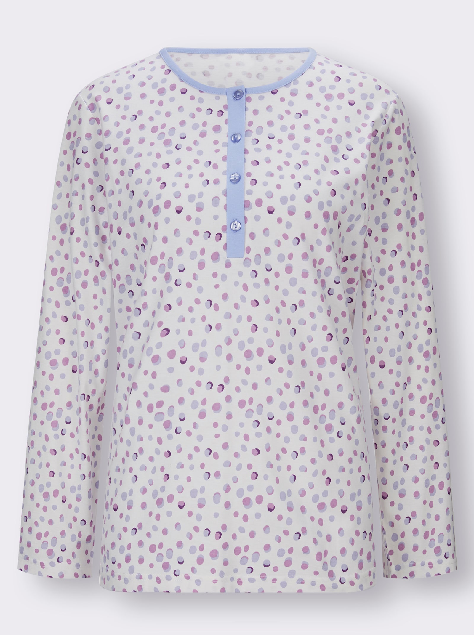 Ascafa Schlafanzüge zum Kombinieren - lila-bedruckt