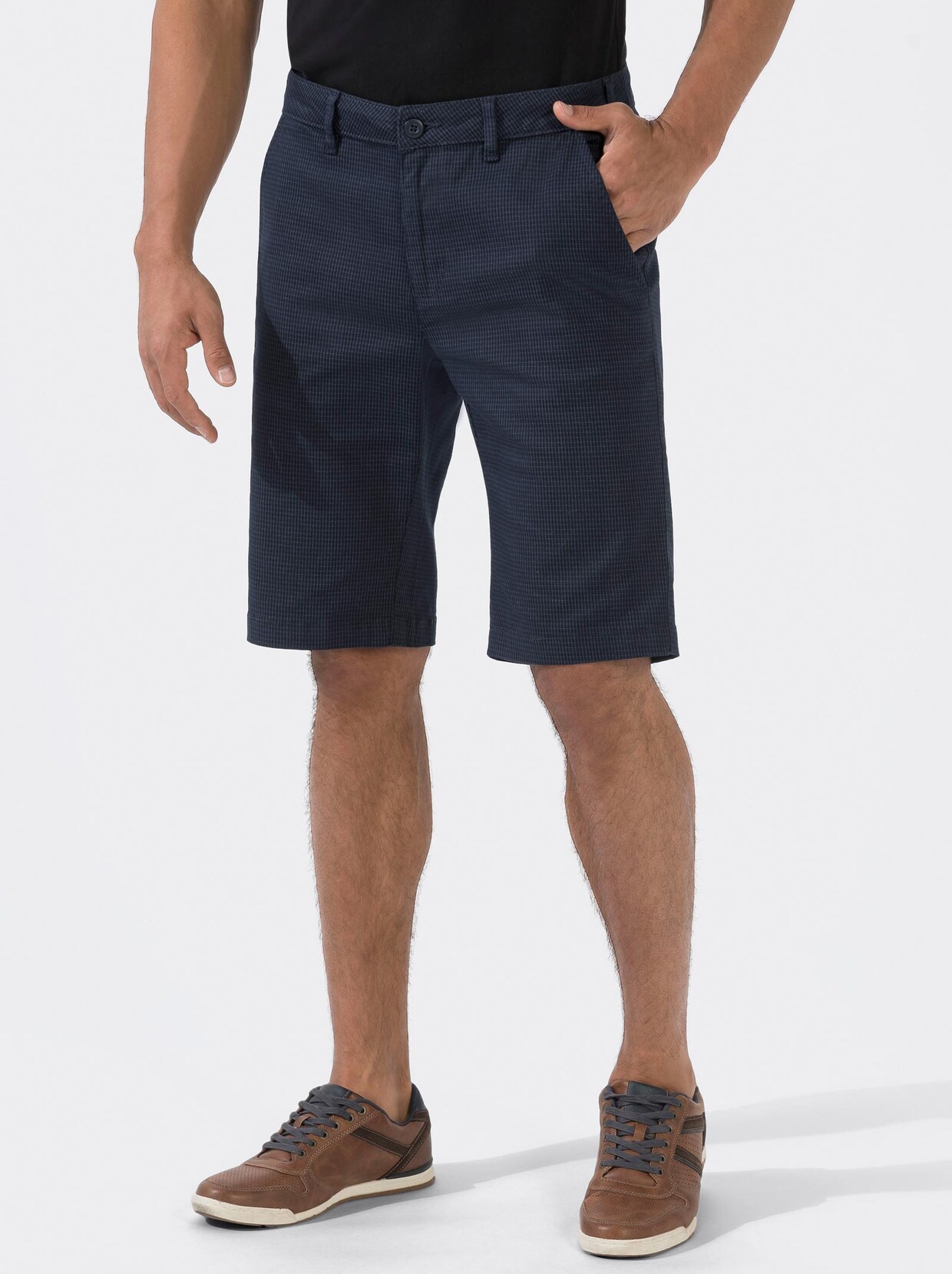 Catamaran Bermudas - blau-kariert