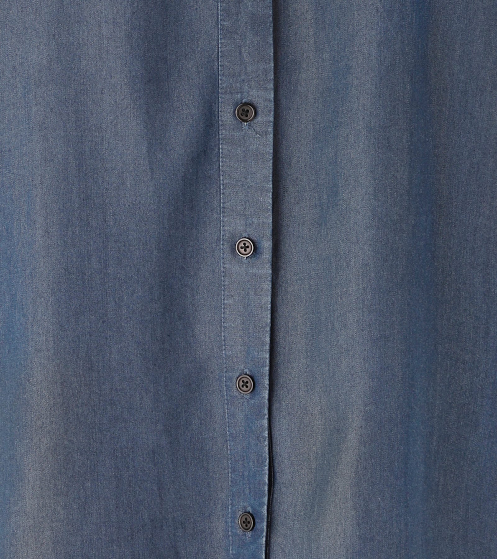 Aniston PLUS Jeansbluse - blau