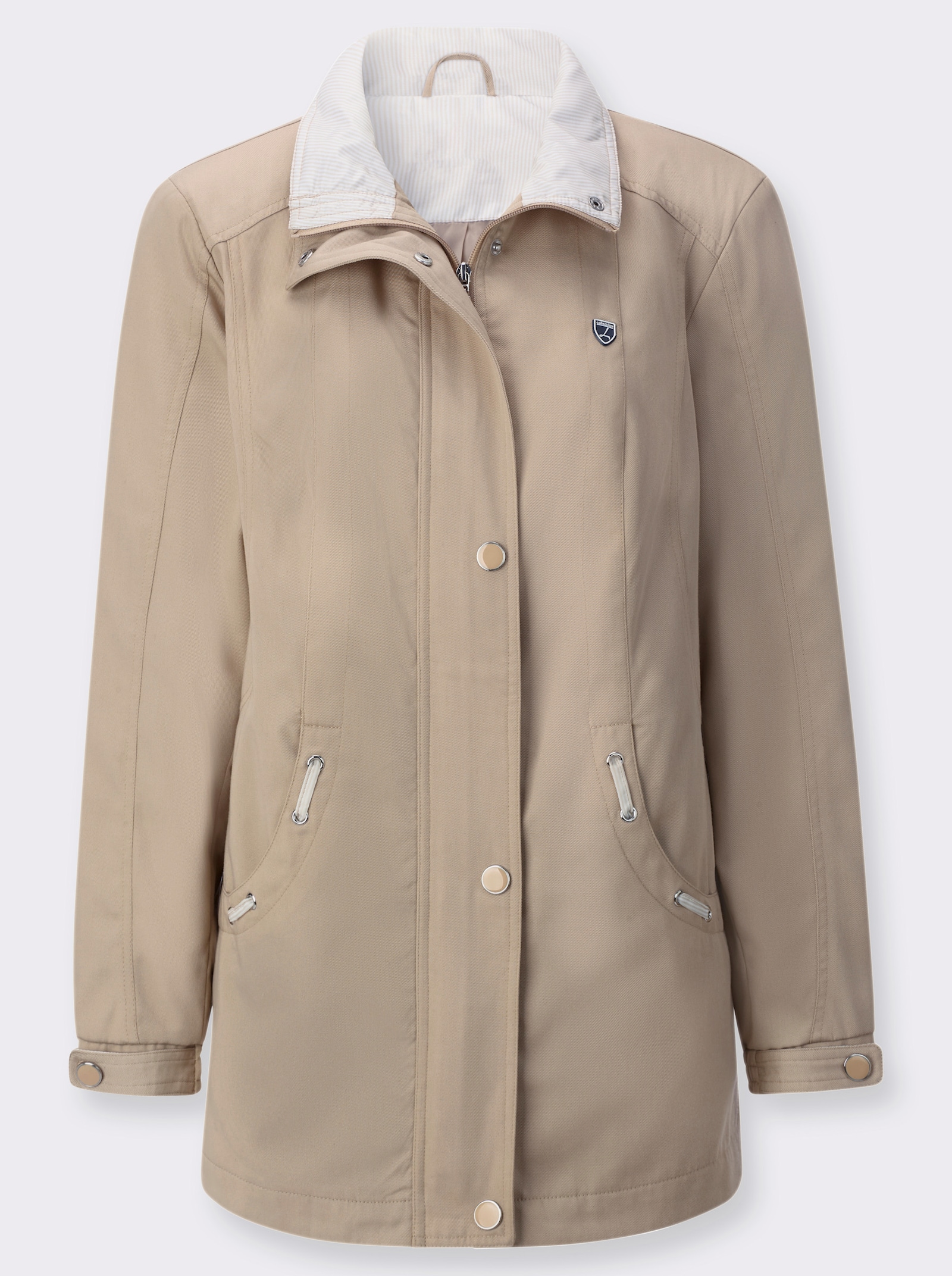 Übergangsjacke in pflegeleichter Qualität - beige