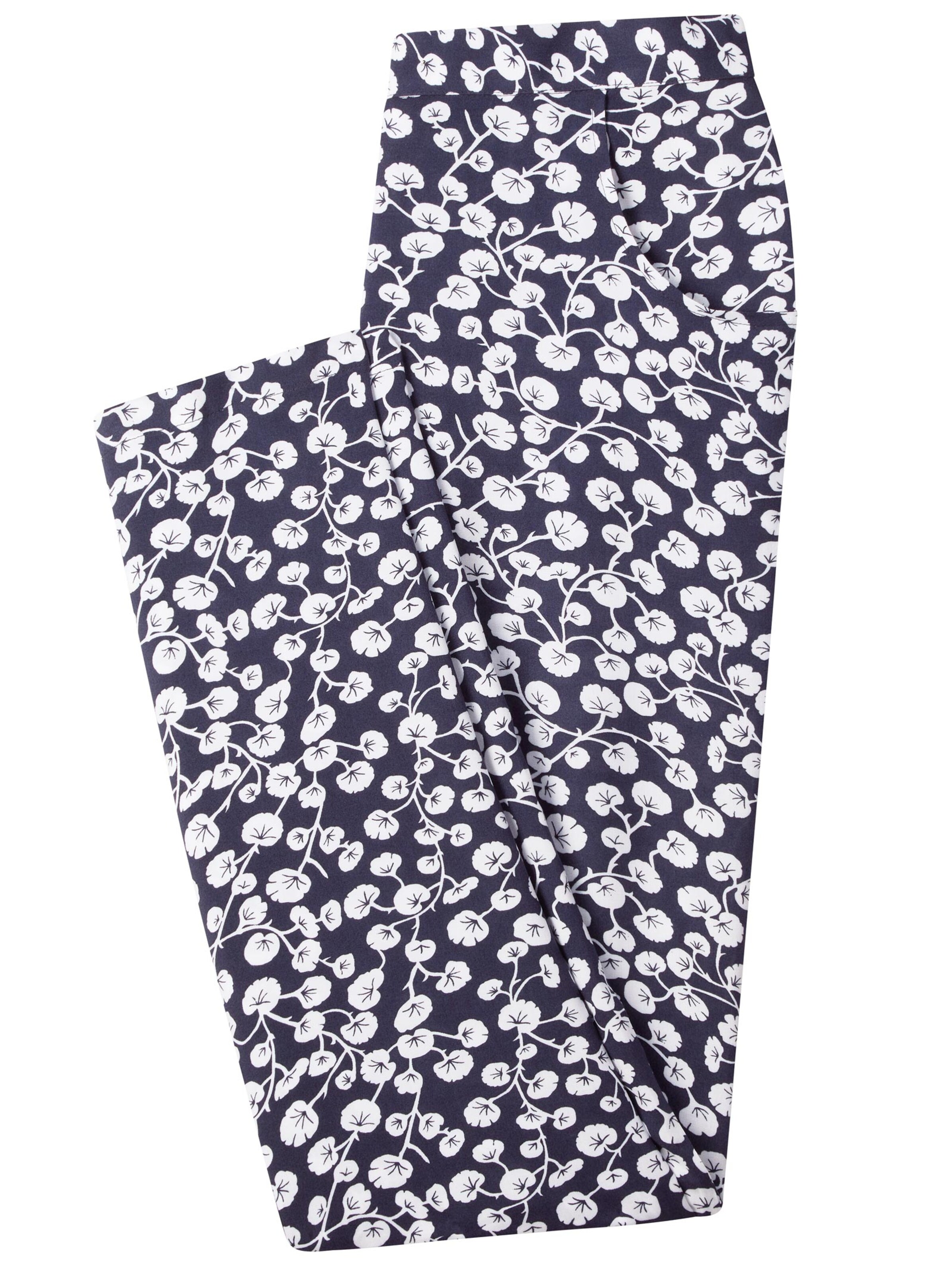 Hose - marine-bedruckt