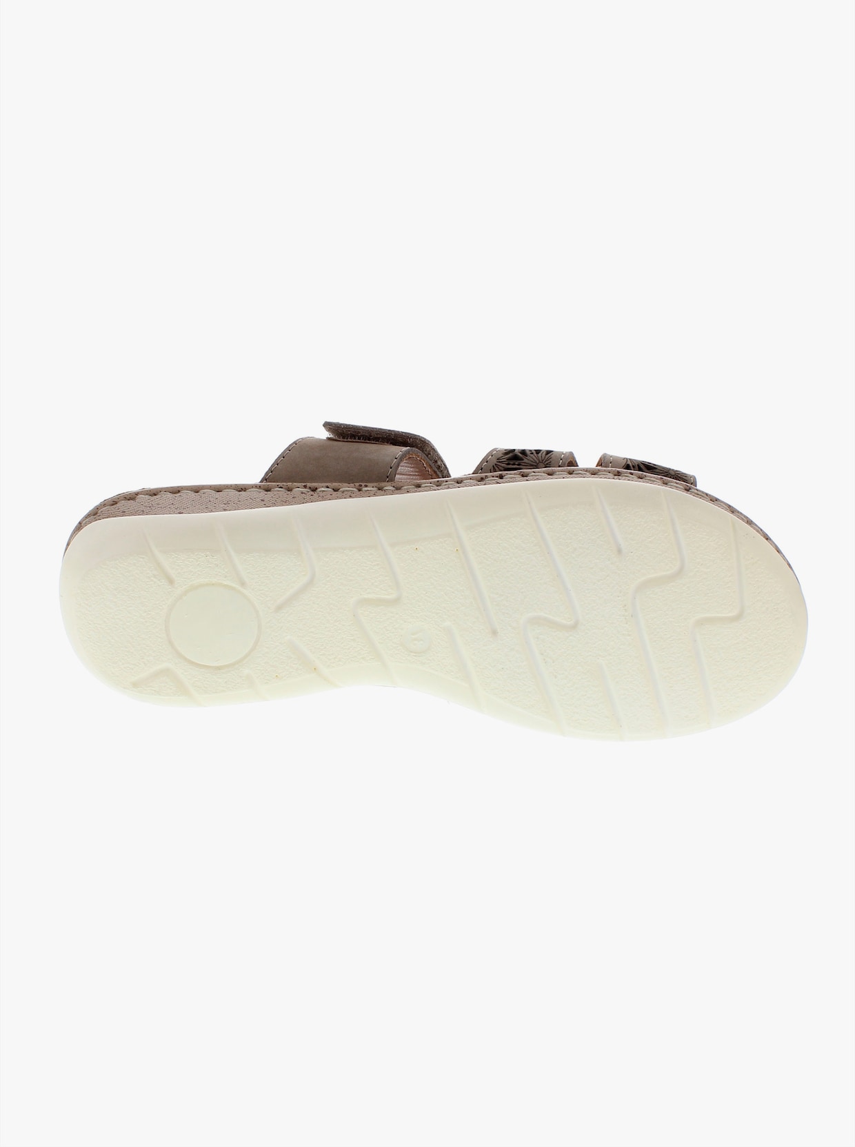 Reflexan slippers - bruin/zilverkleur