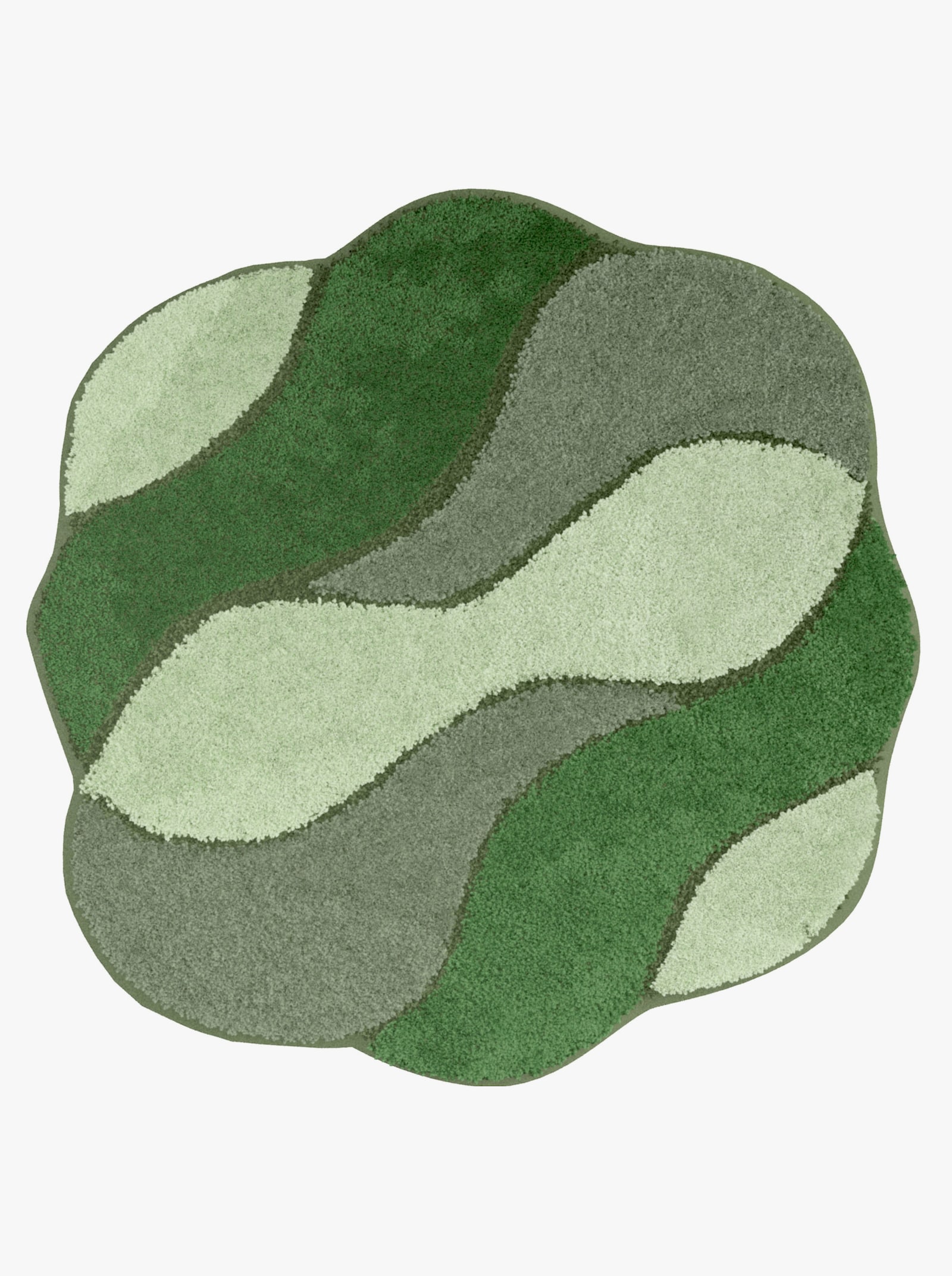 Grund Badematte - grün