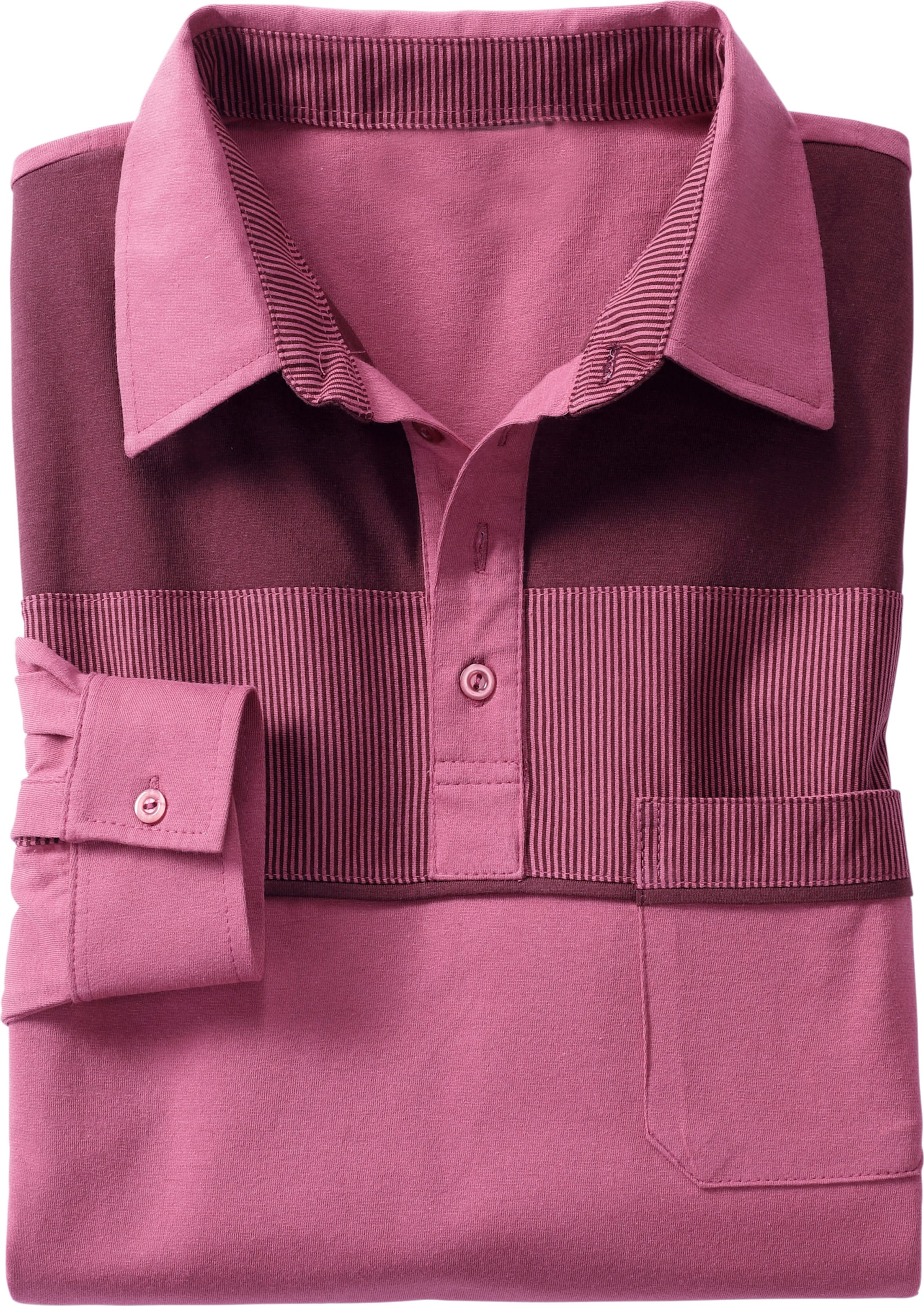 Thumbnail - Langarm-Poloshirt