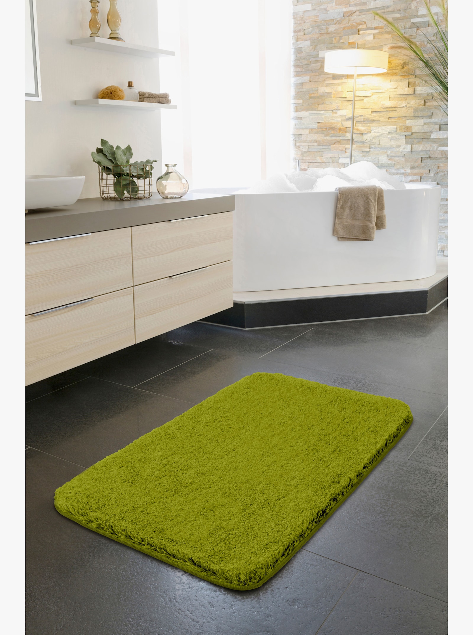 Grund Badematte - kiwi