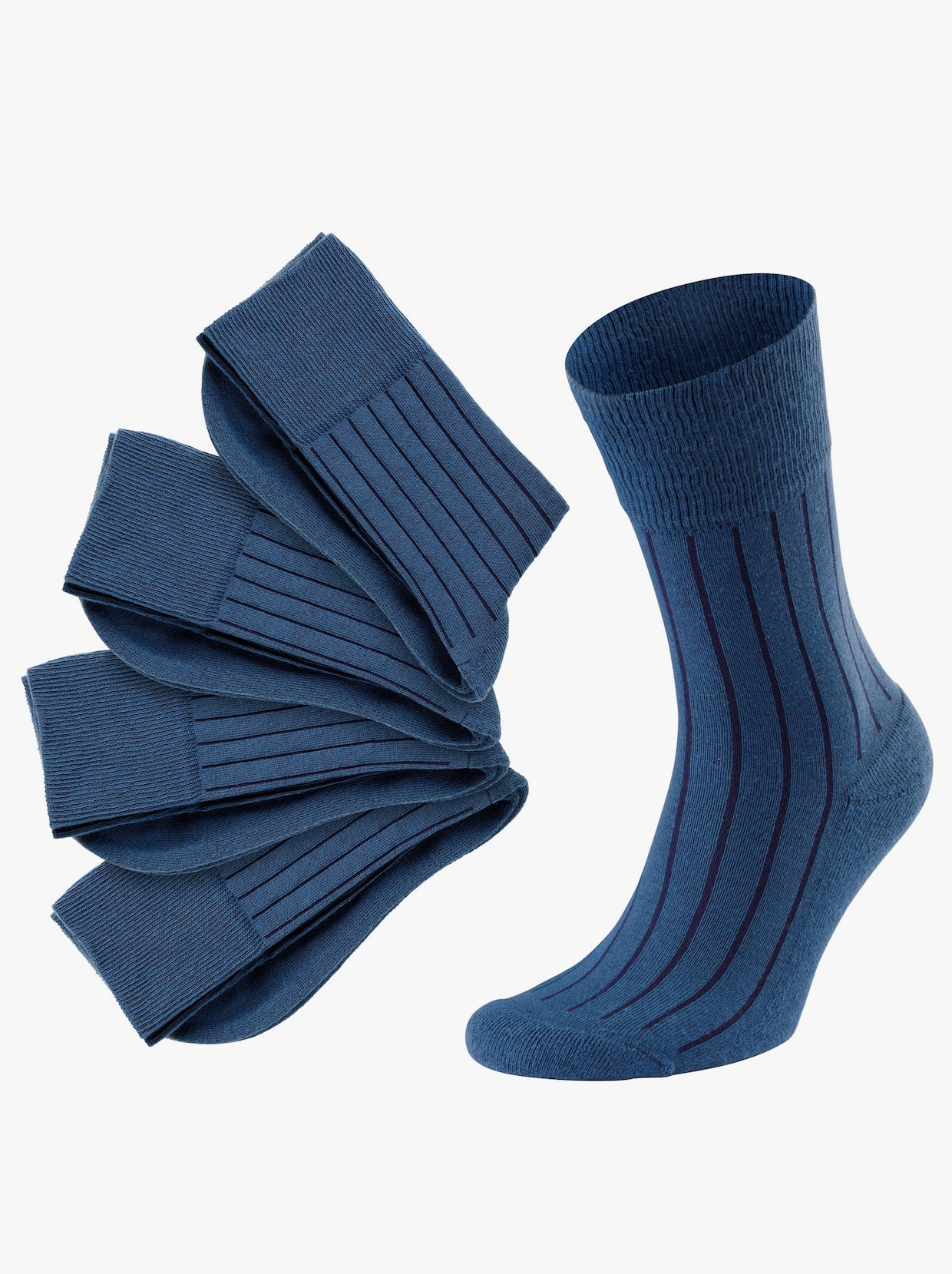 wäschepur Herren-Socken - jeansblau