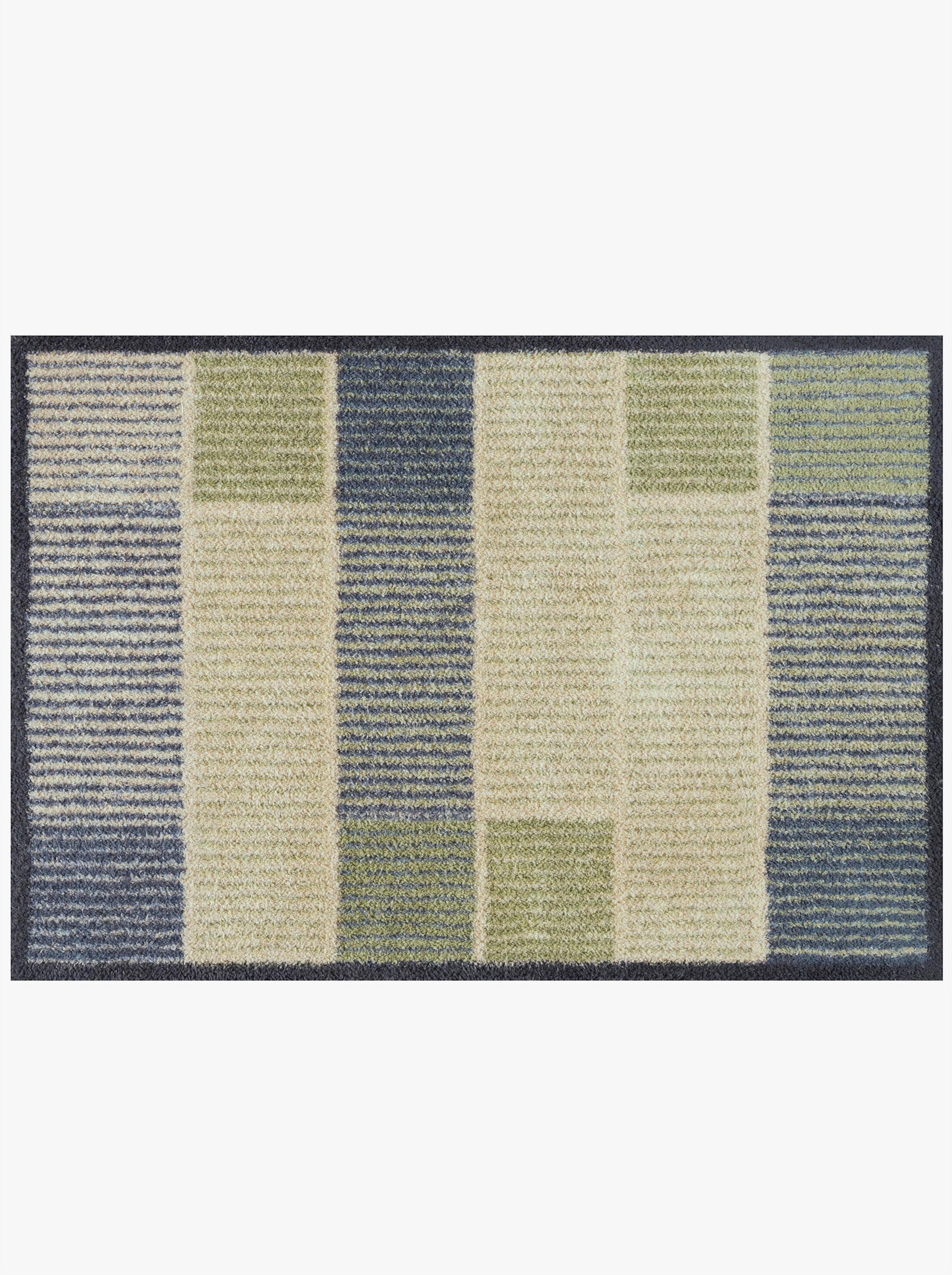 Turtle Mat Fußmatte - grau-grün