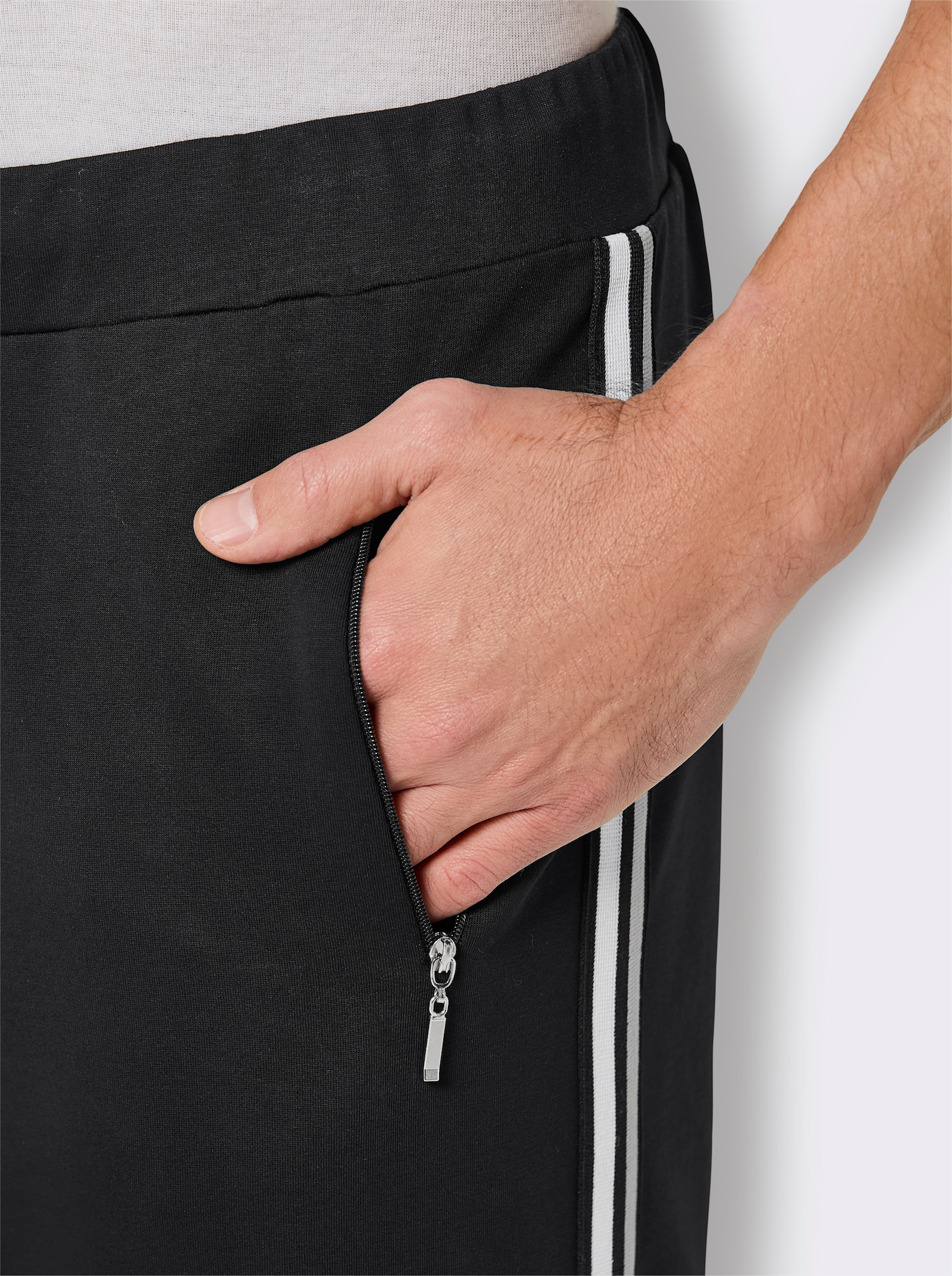 Plantier Jerseyhose - schwarz