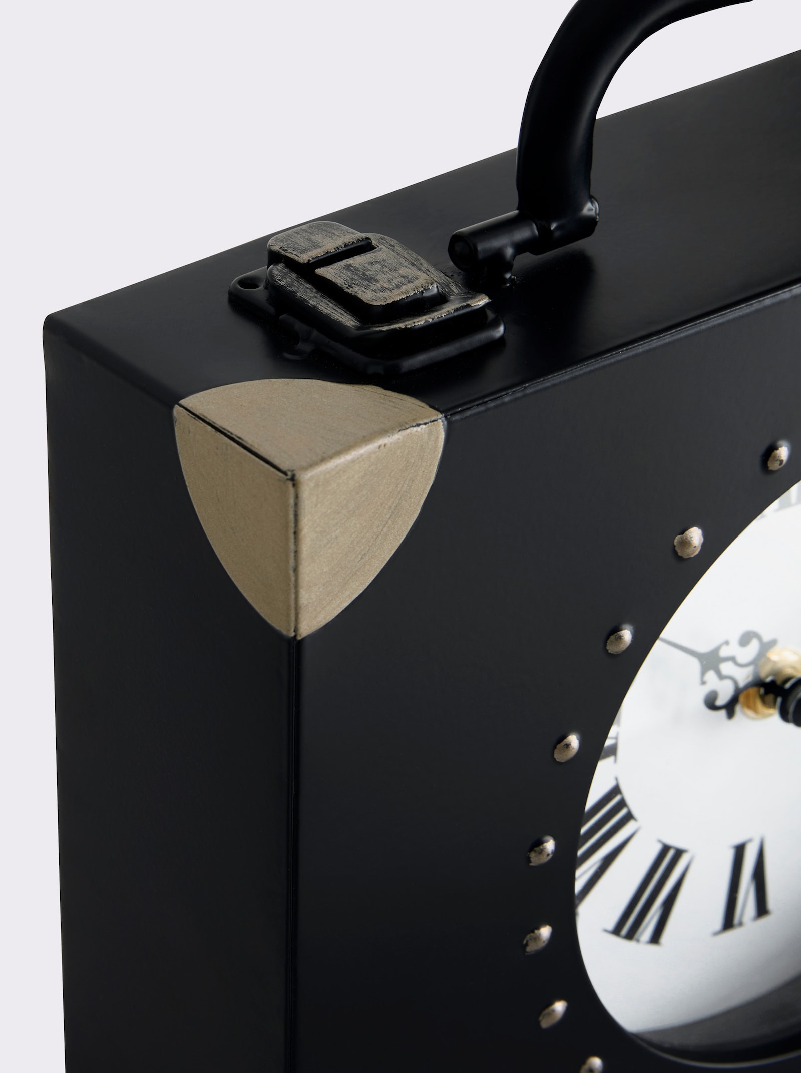 heine home Tischuhr - schwarz