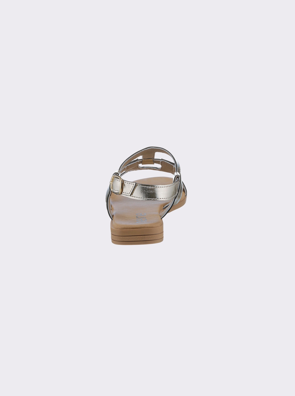 heine slipper - lichtgoudkleurig