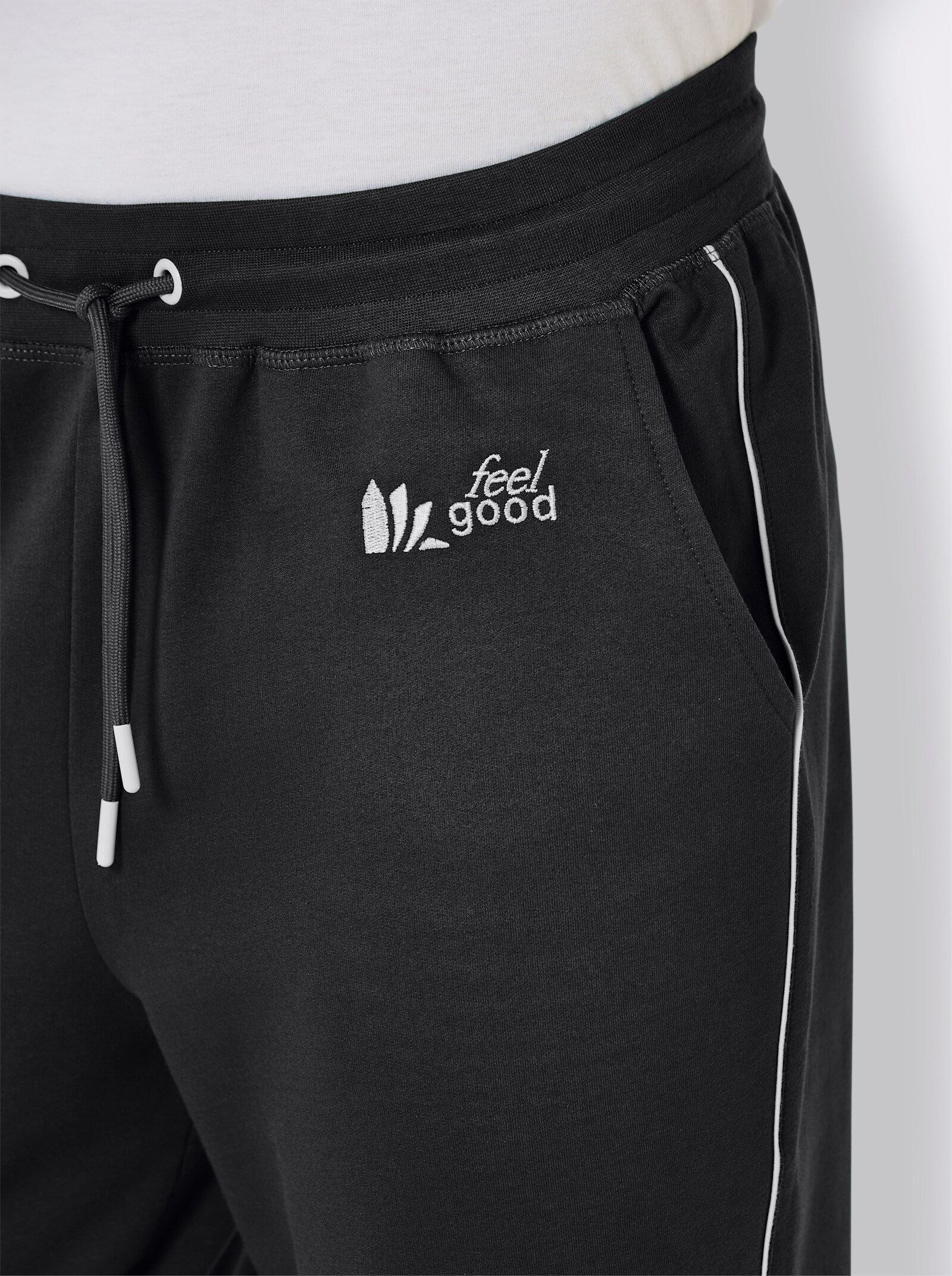 feel good Hose - schwarz-weiß
