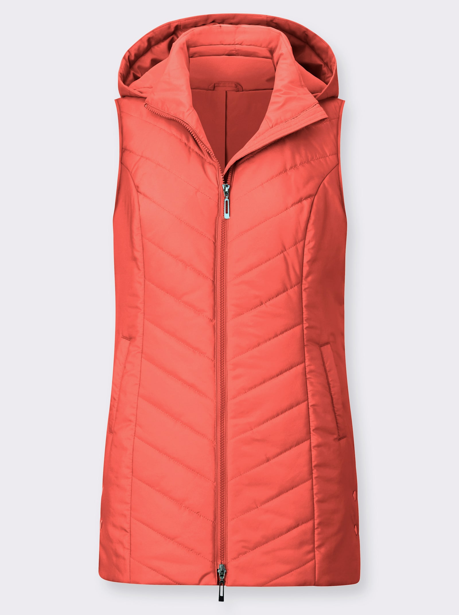 Steppweste in langer Form - terra