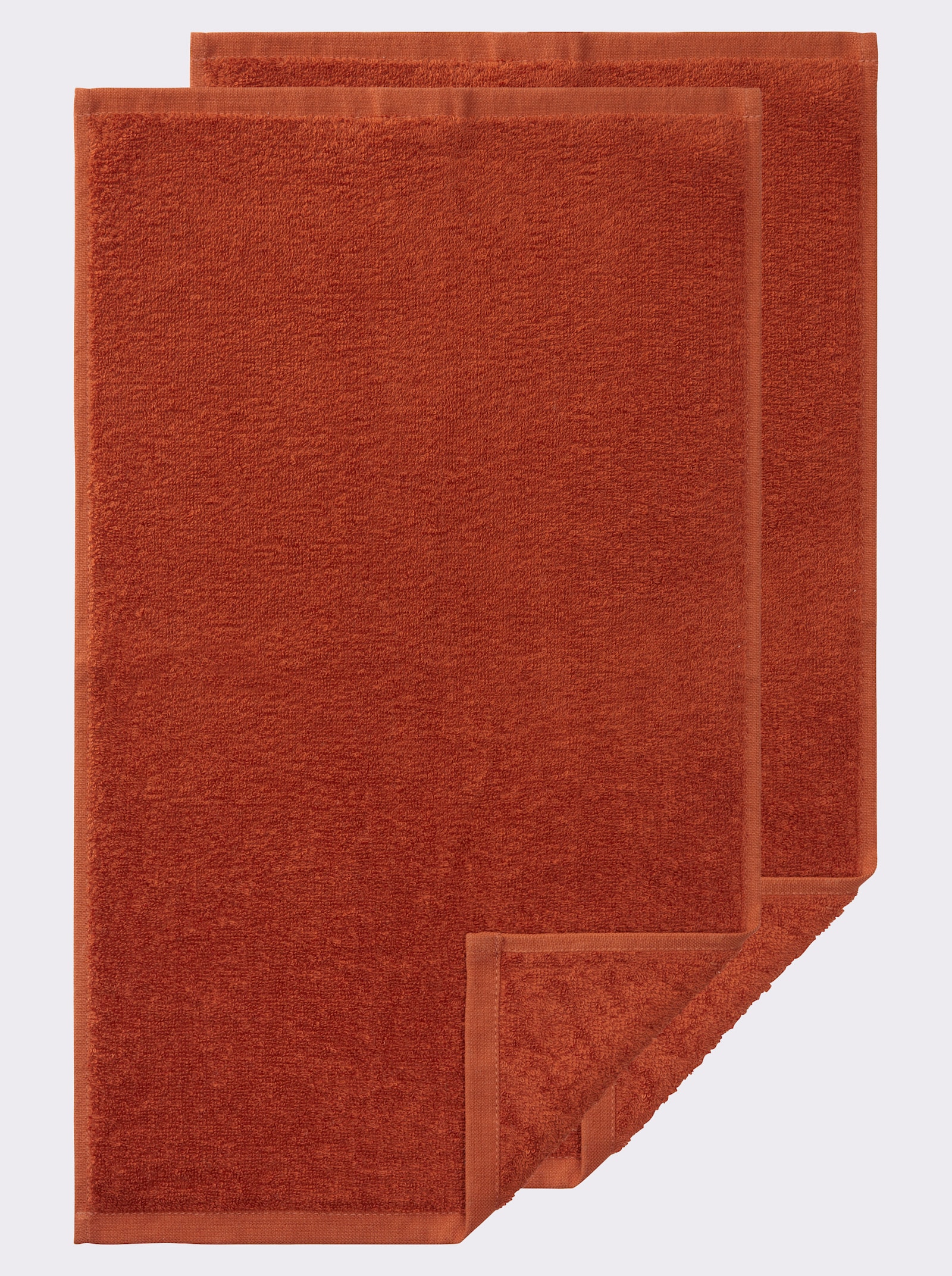 wäschepur Handtuch - rostrot