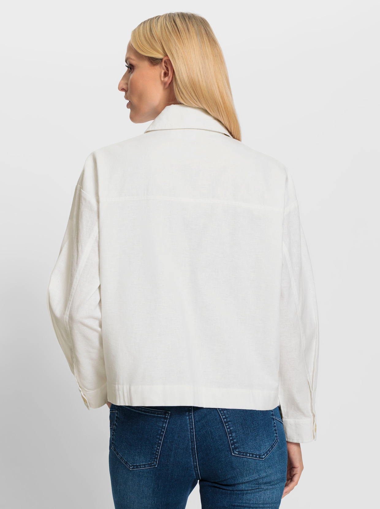 heine Lange blouse - ecru