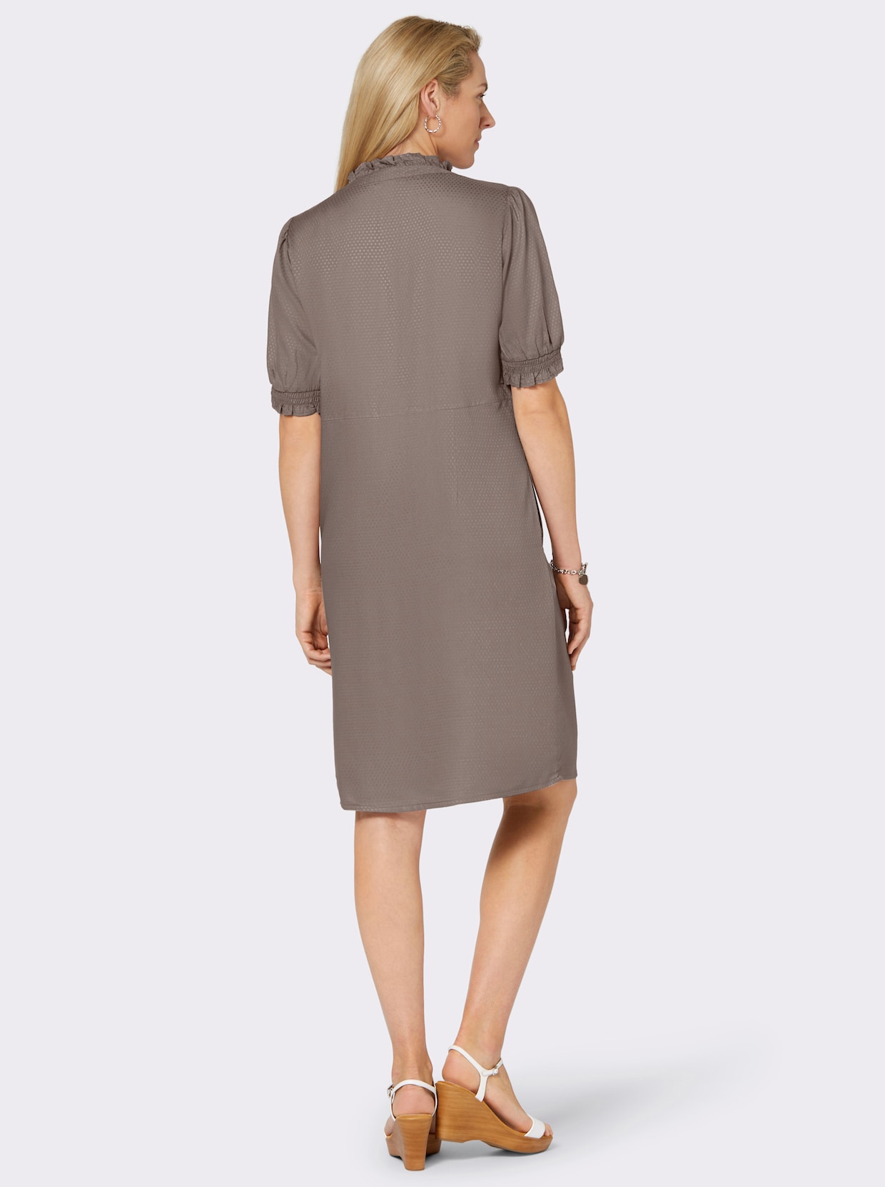 Kleid - taupe