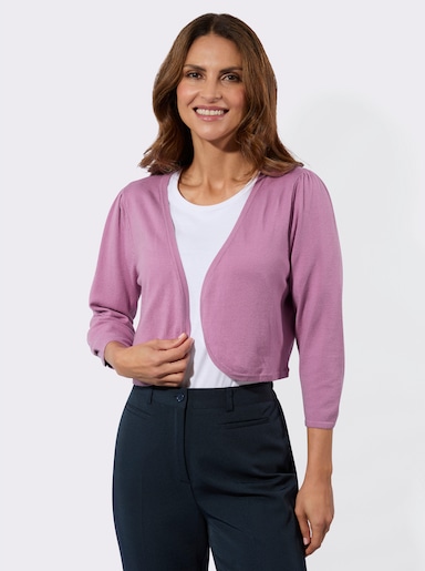 Bolero mit 3/4-Ärmeln - orchidee