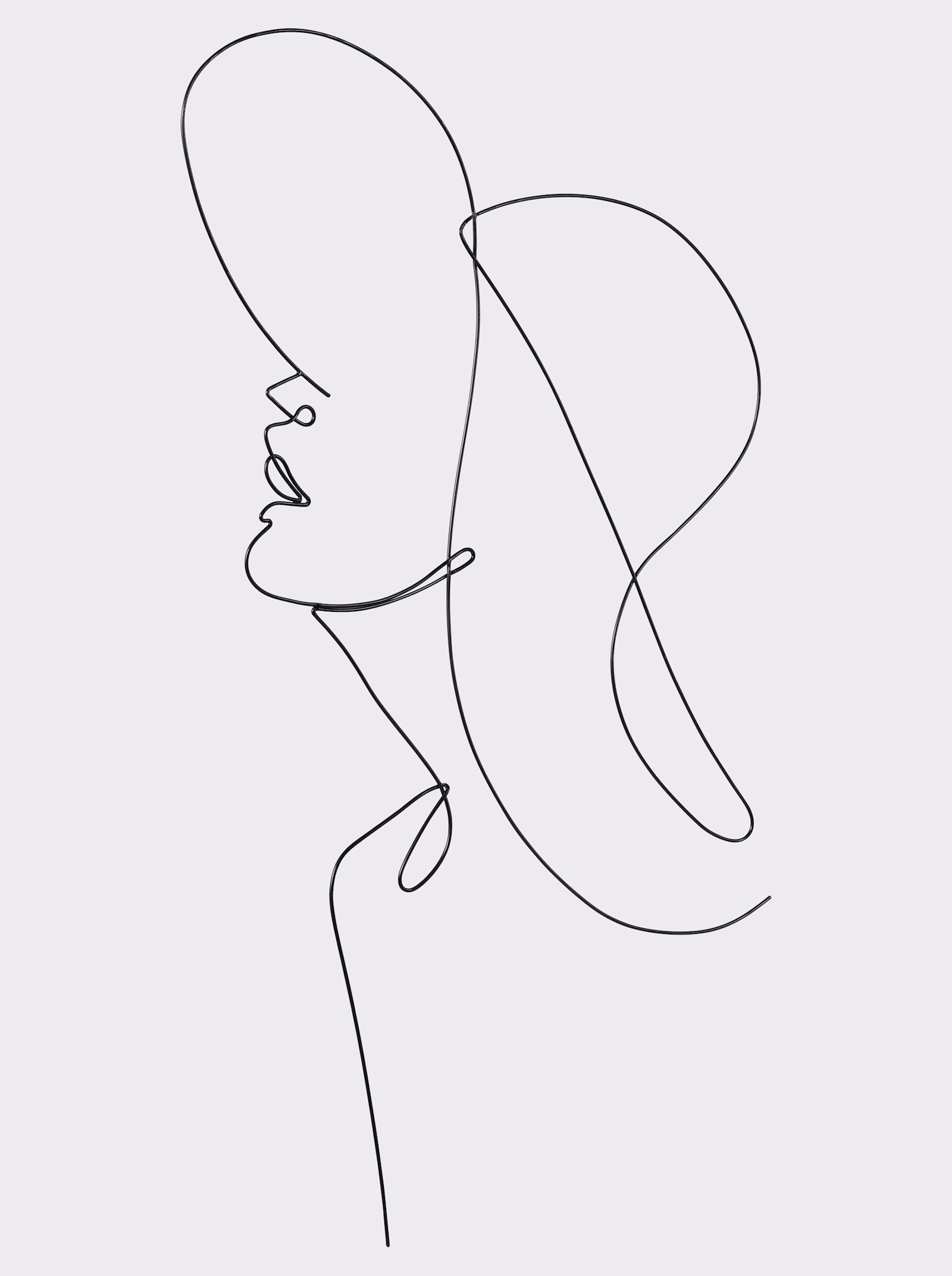 heine home Wanddeko - schwarz