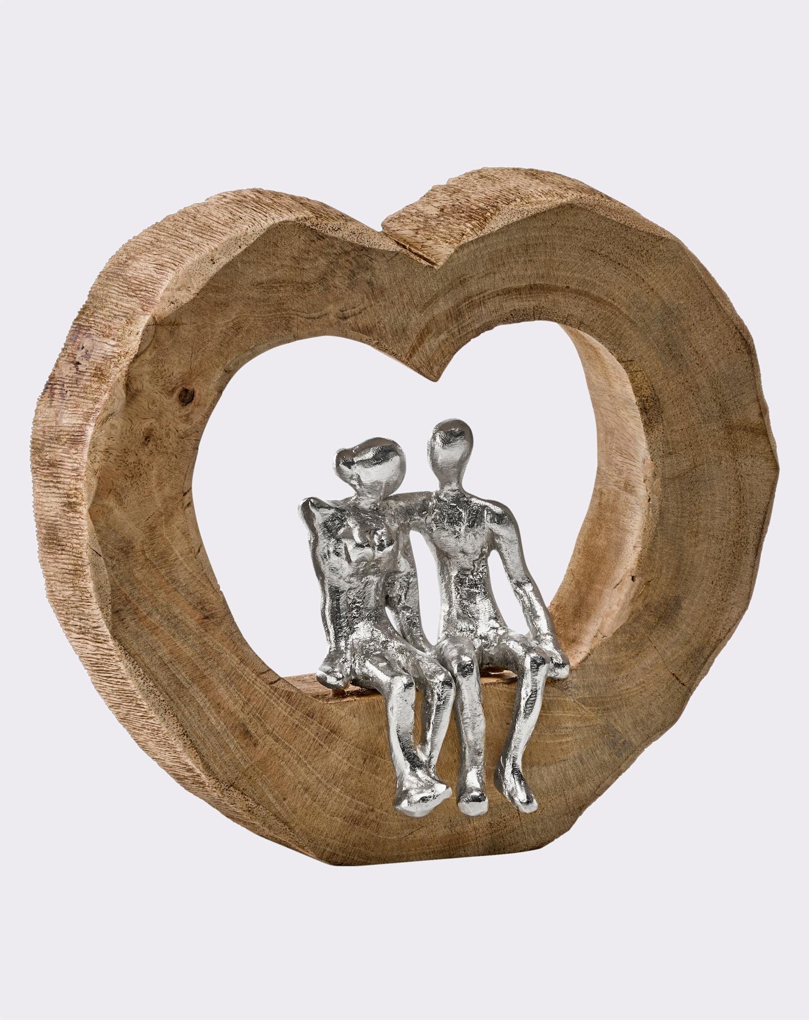 heine home Deko-Figur - natur-silberfarben