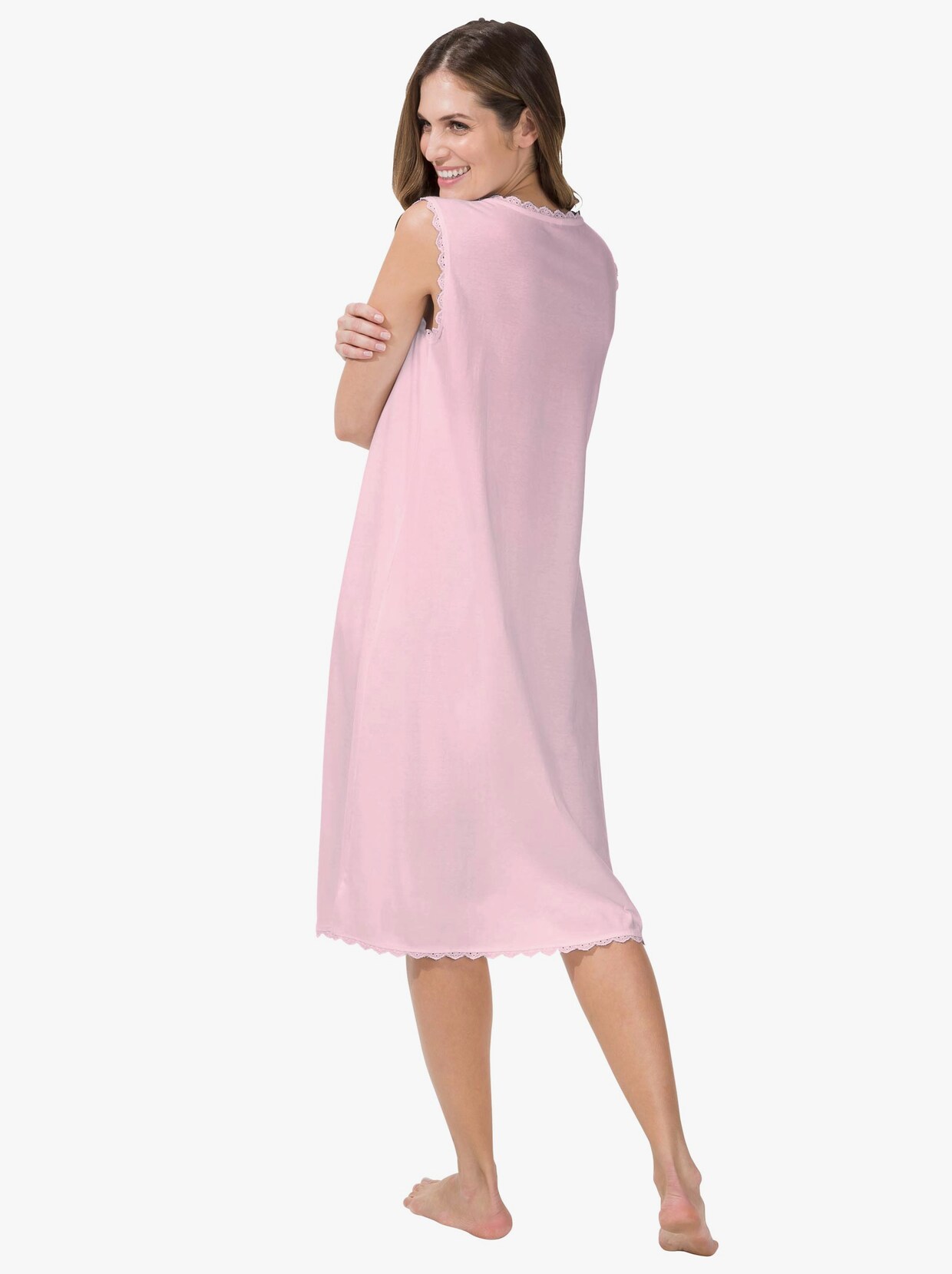 wäschepur Nachthemd - rosé